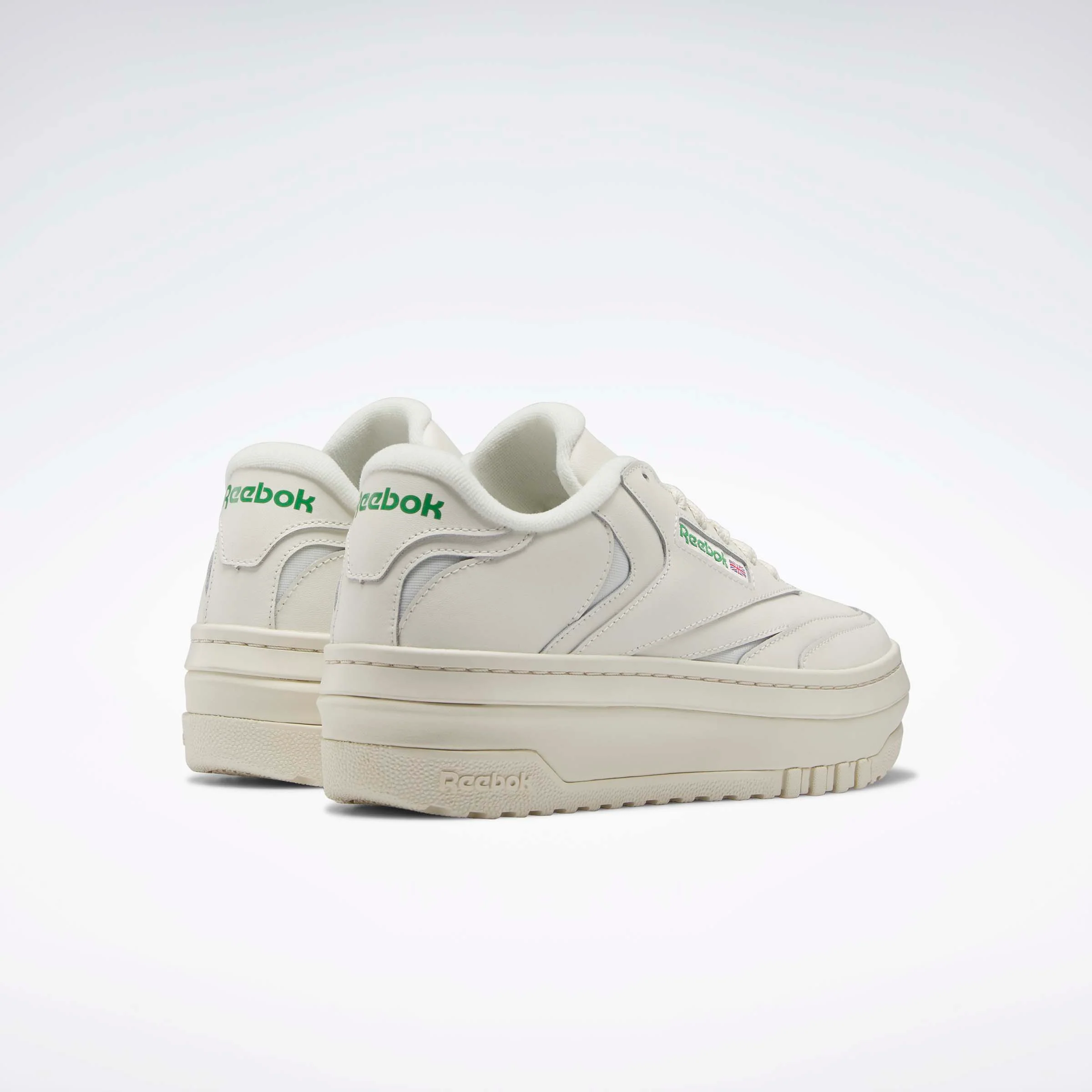 Club C Extra Women's Shoes Chalk/Chalk/Glen Green - Image 5