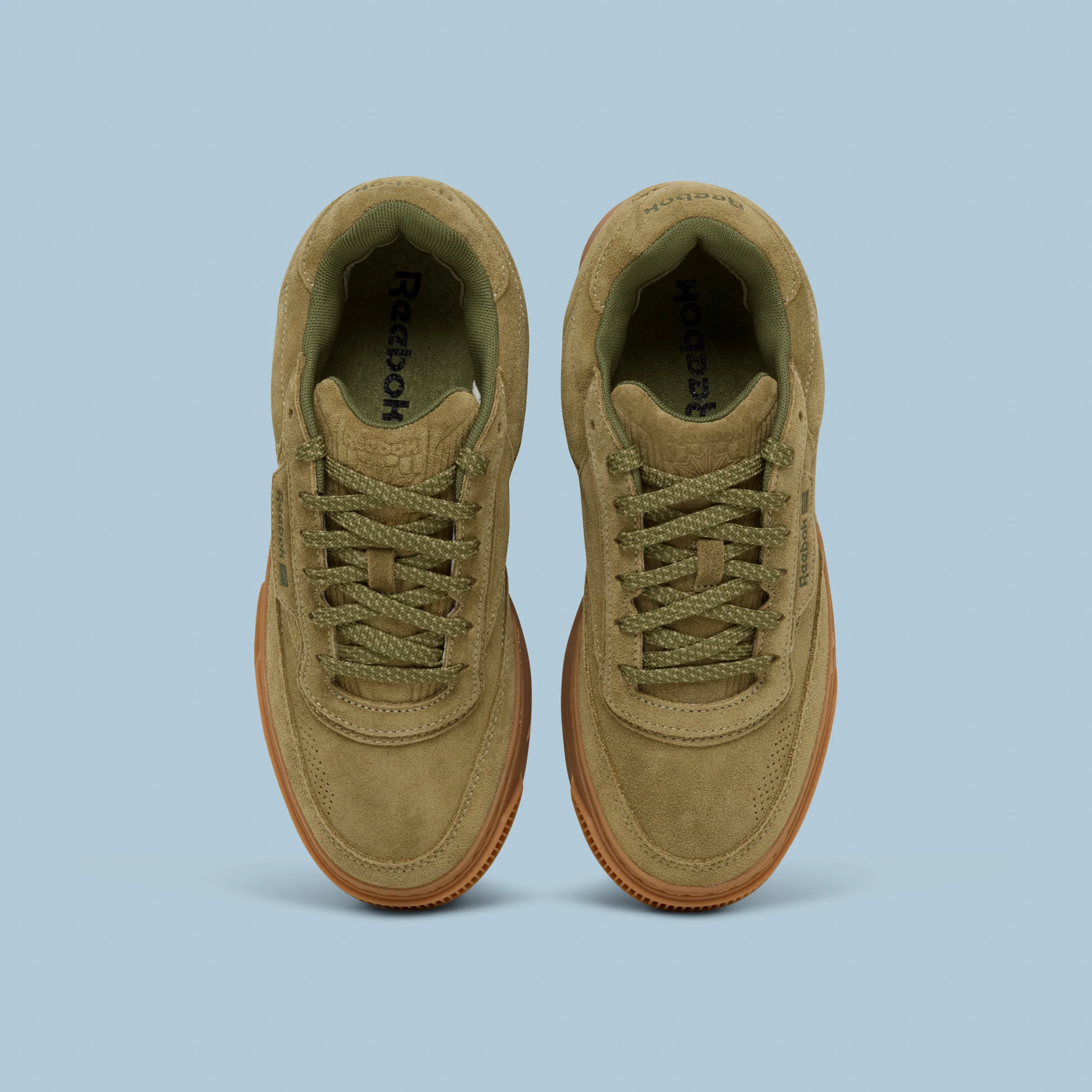 Club C Ltd Olive Green Suede - Image 3
