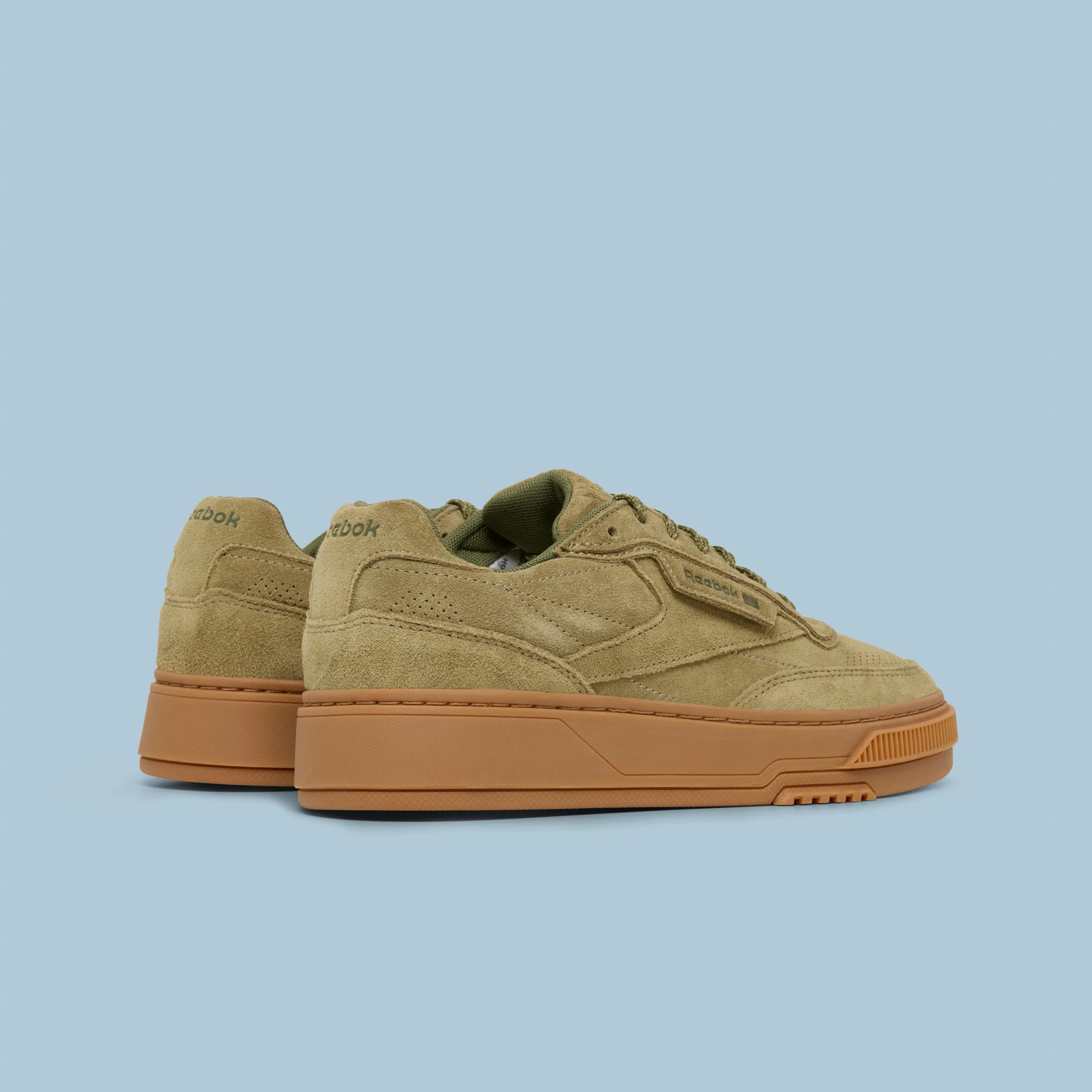 Club C Ltd Olive Green Suede - Image 5