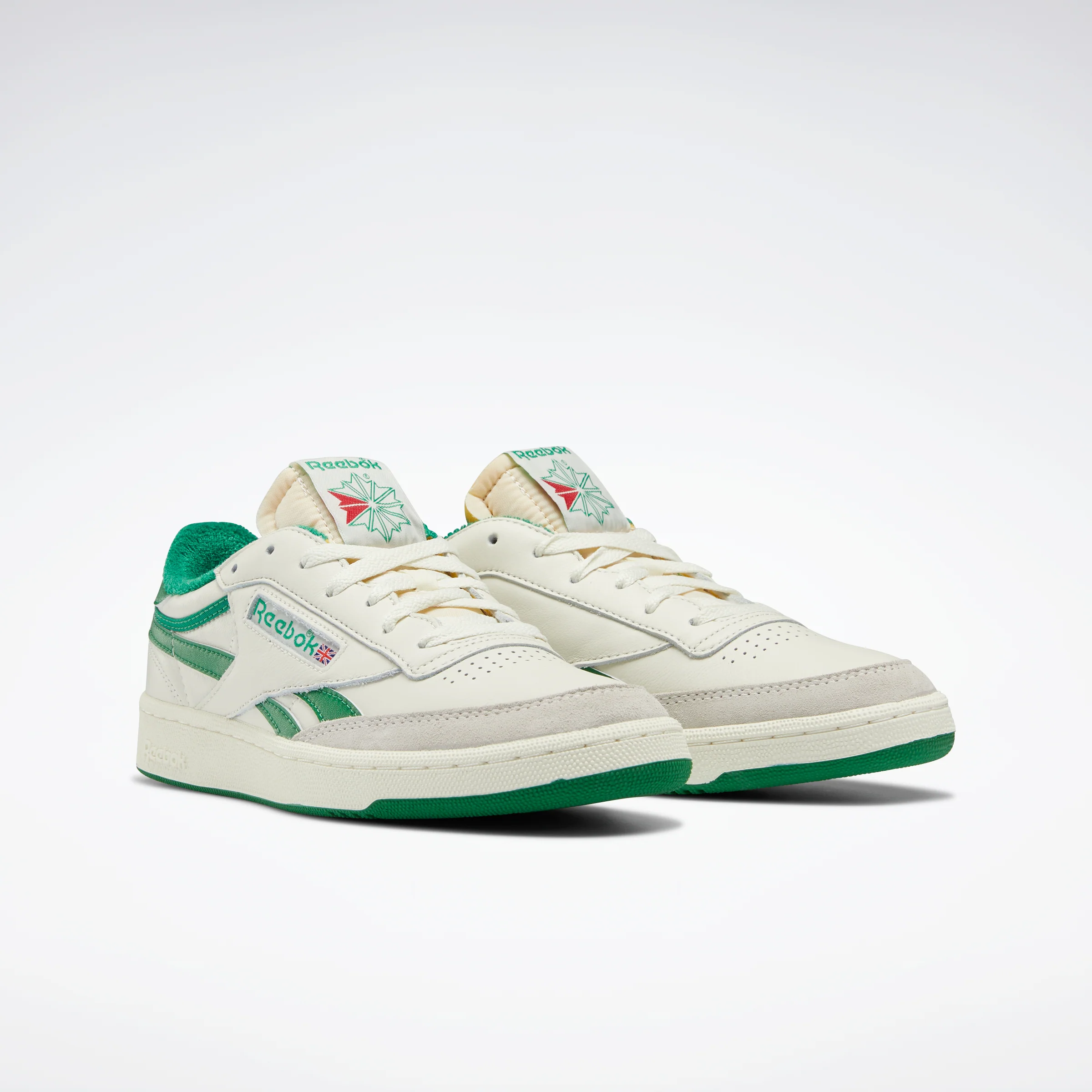 Club C Revenge Vintage Shoes Chalk/Paperwhite/Glen Green - Image 5