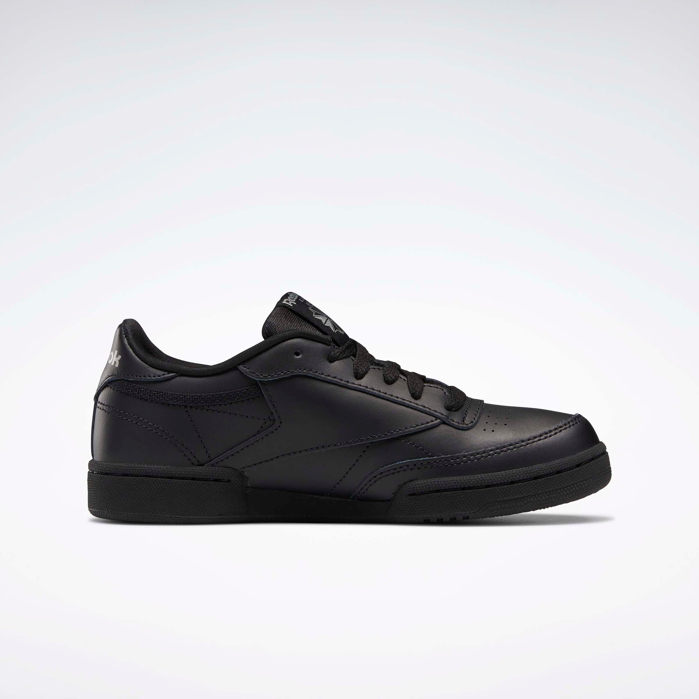 Club C Shoes - Grade School Black/Charcoal-Int - Image 5