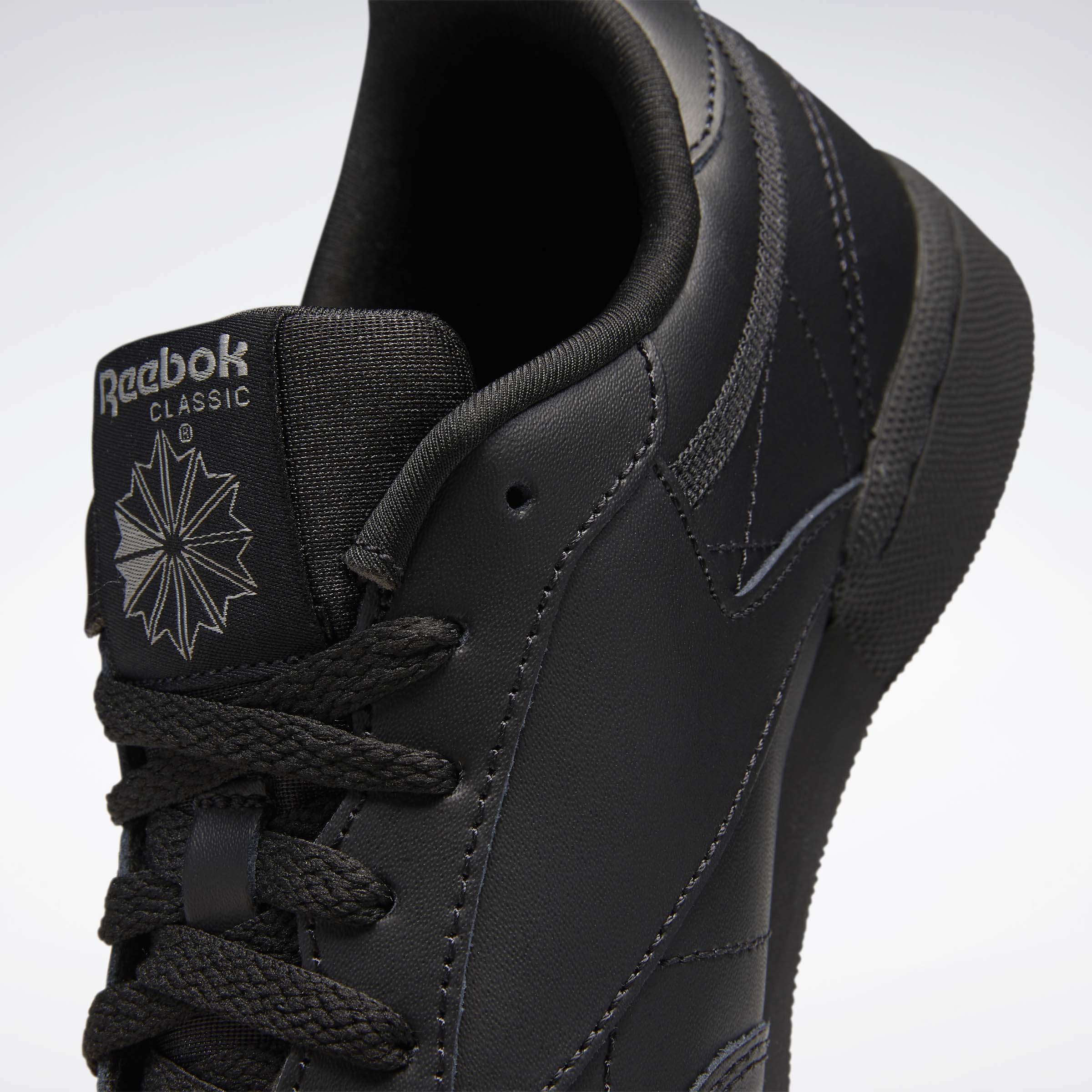 Club C Shoes - Grade School Black/Charcoal-Int - Image 7