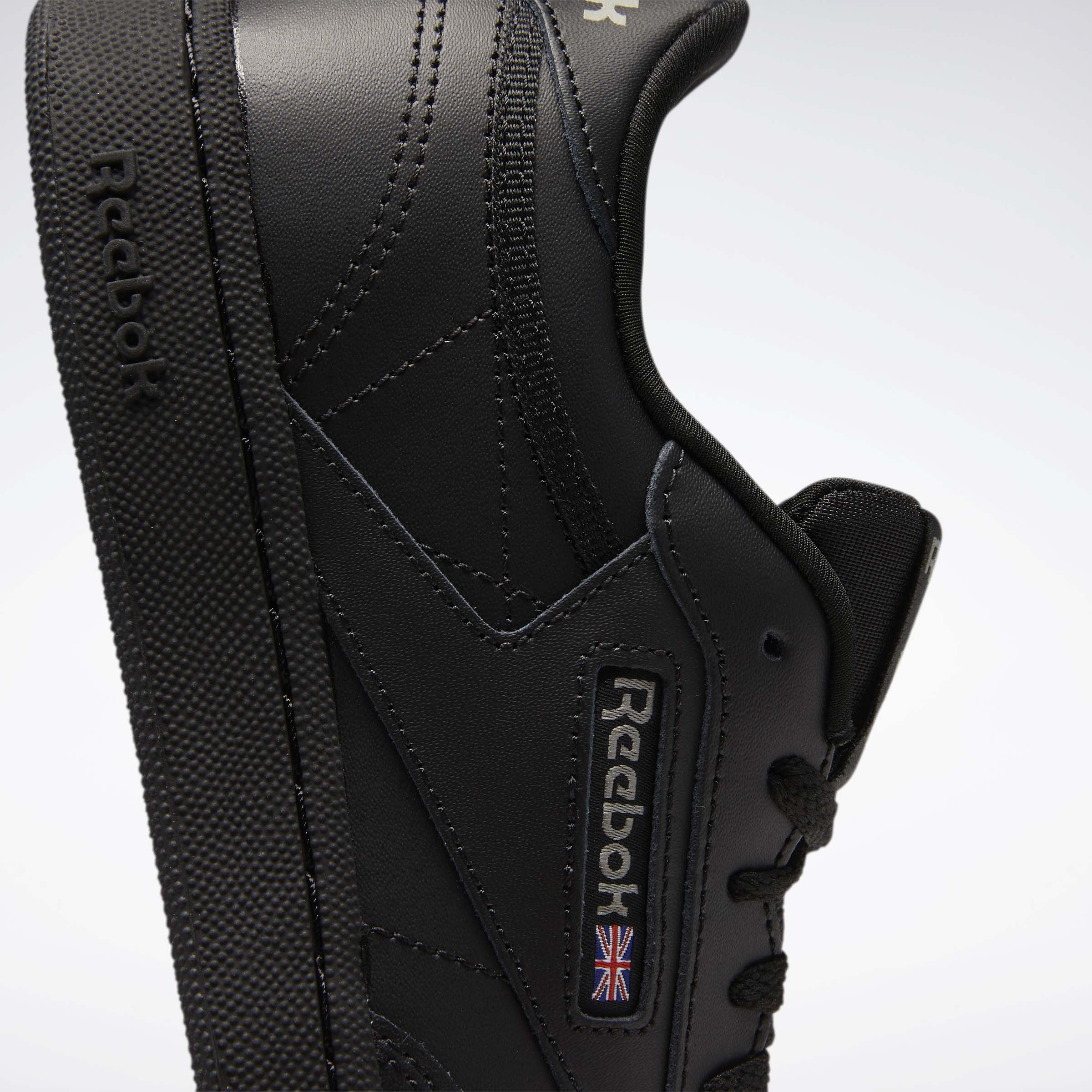 Club C Shoes - Grade School Black/Charcoal-Int - Image 8