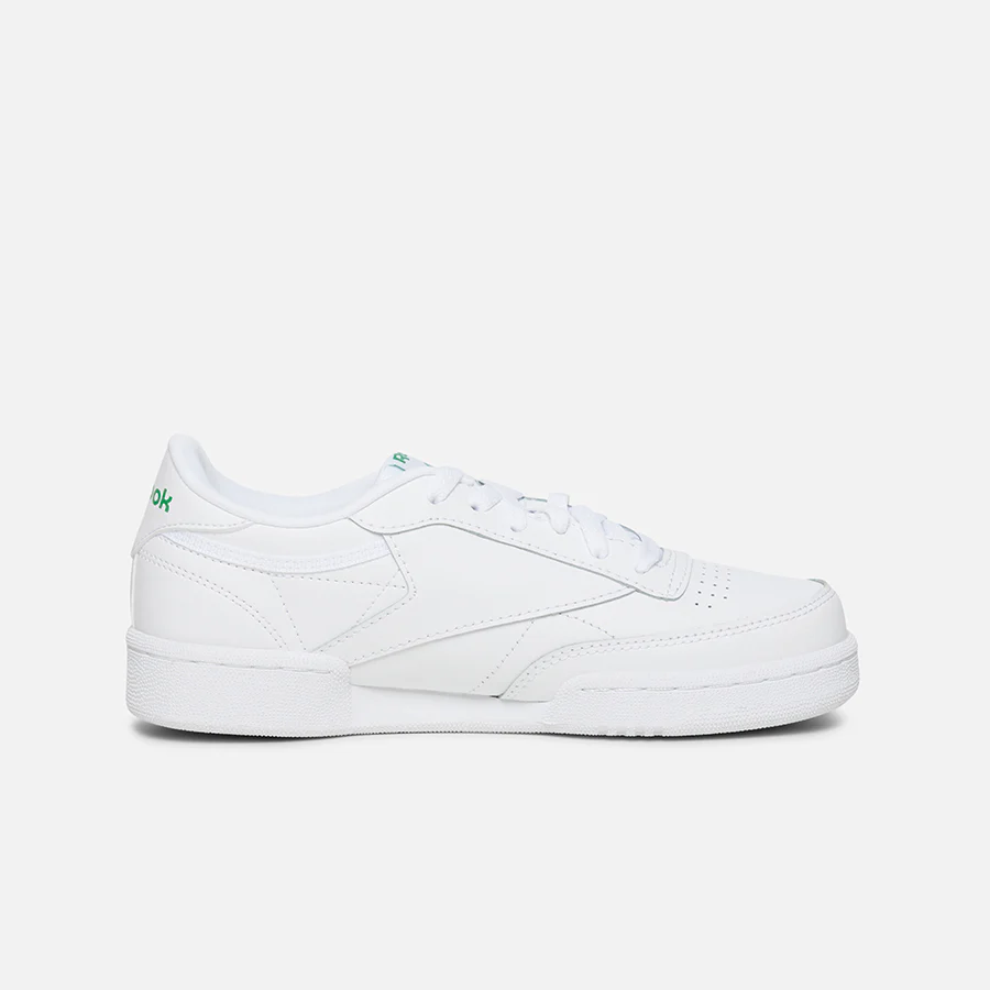 Club C Shoes - Grade School White/Glen Green/Vector Blue - Image 3