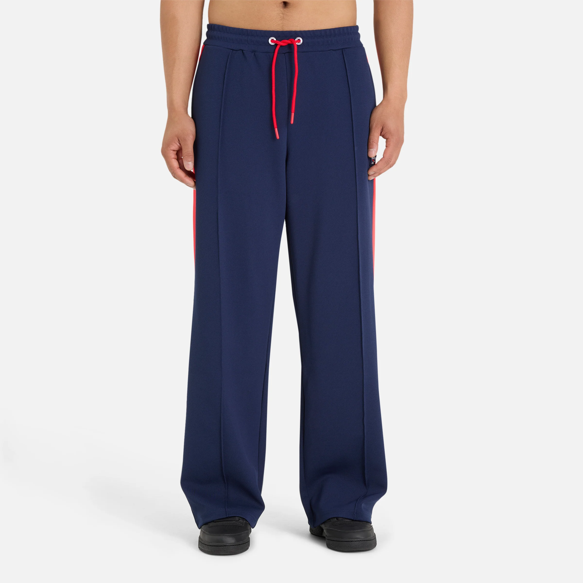 Colour Block Track Jogger Vector Navy