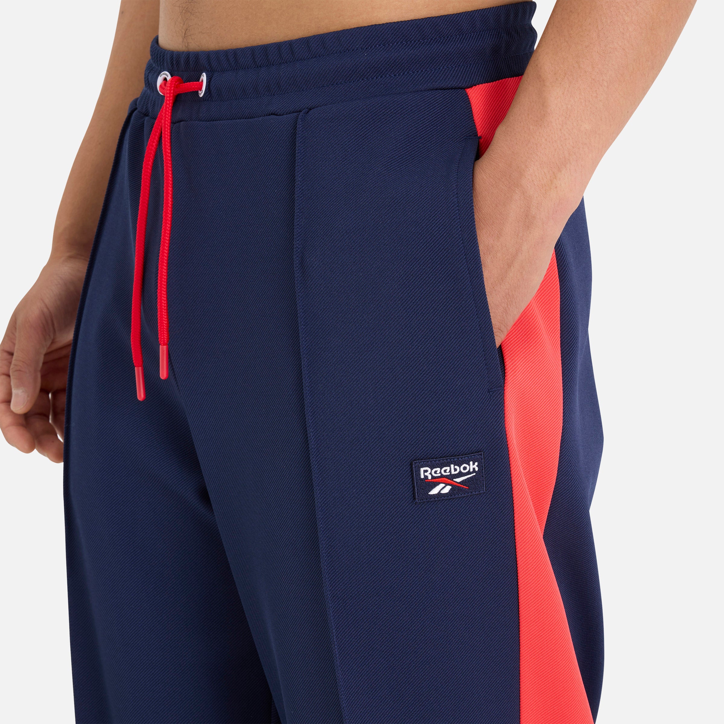 Colour Block Track Jogger Vector Navy - Image 2