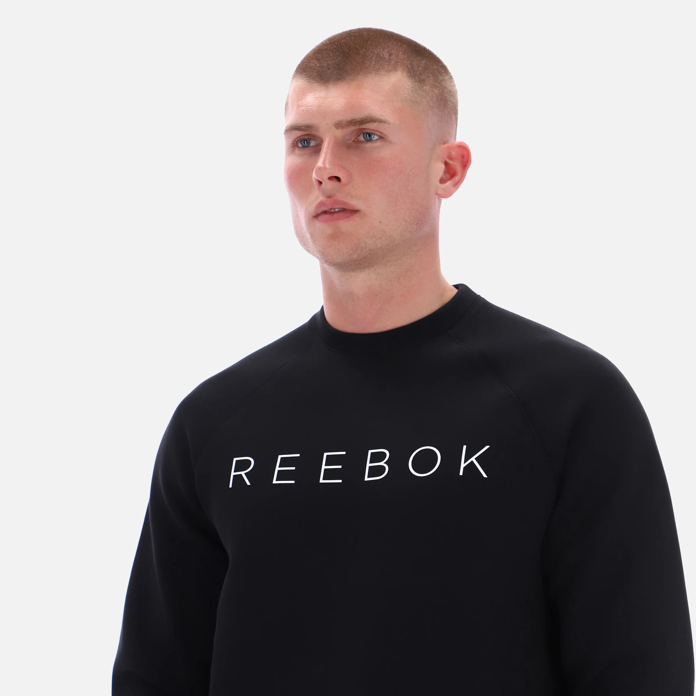 Core Graphic Sweatshirt Black - Image 2