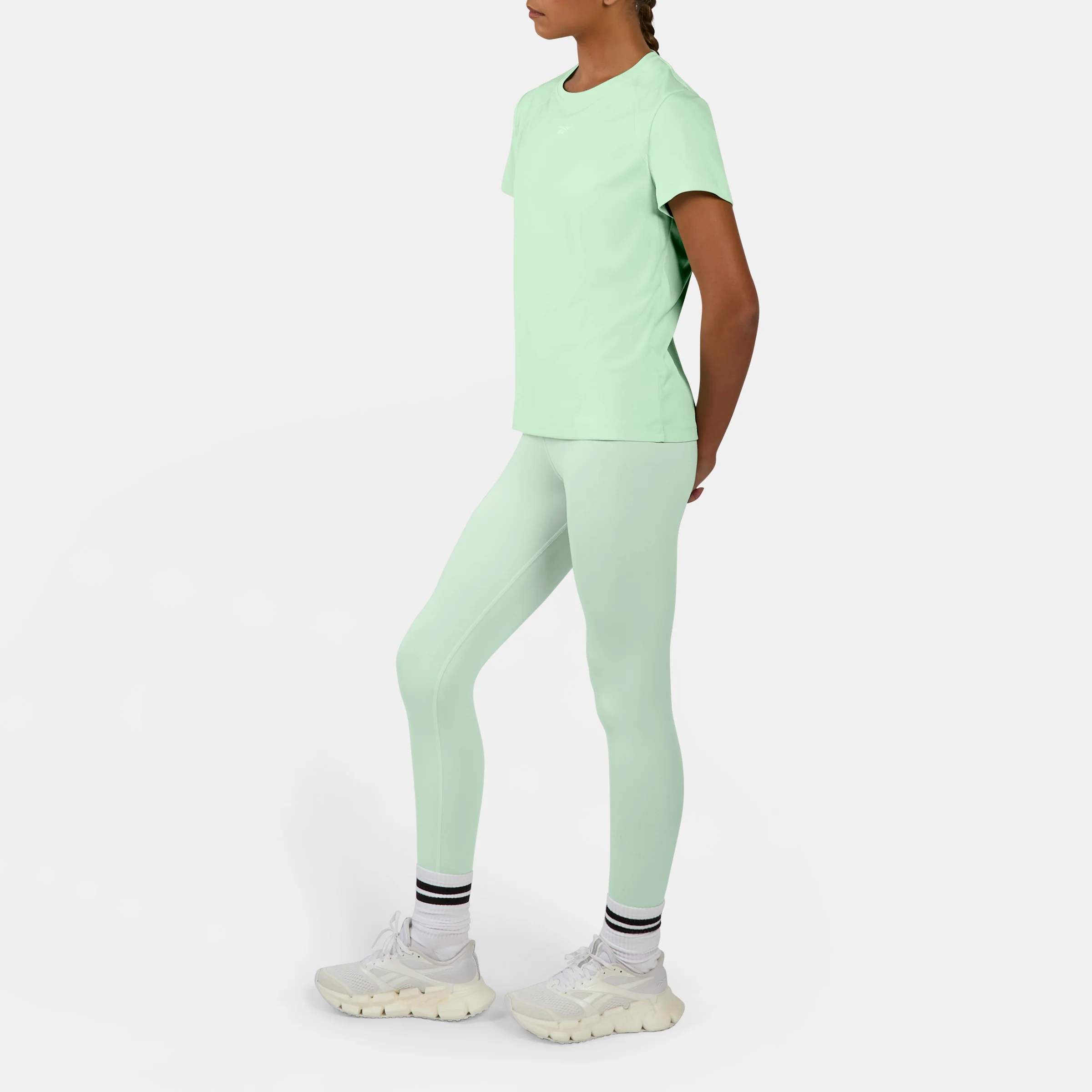 Core High Rise Leggings Inverted Aqua - Image 2