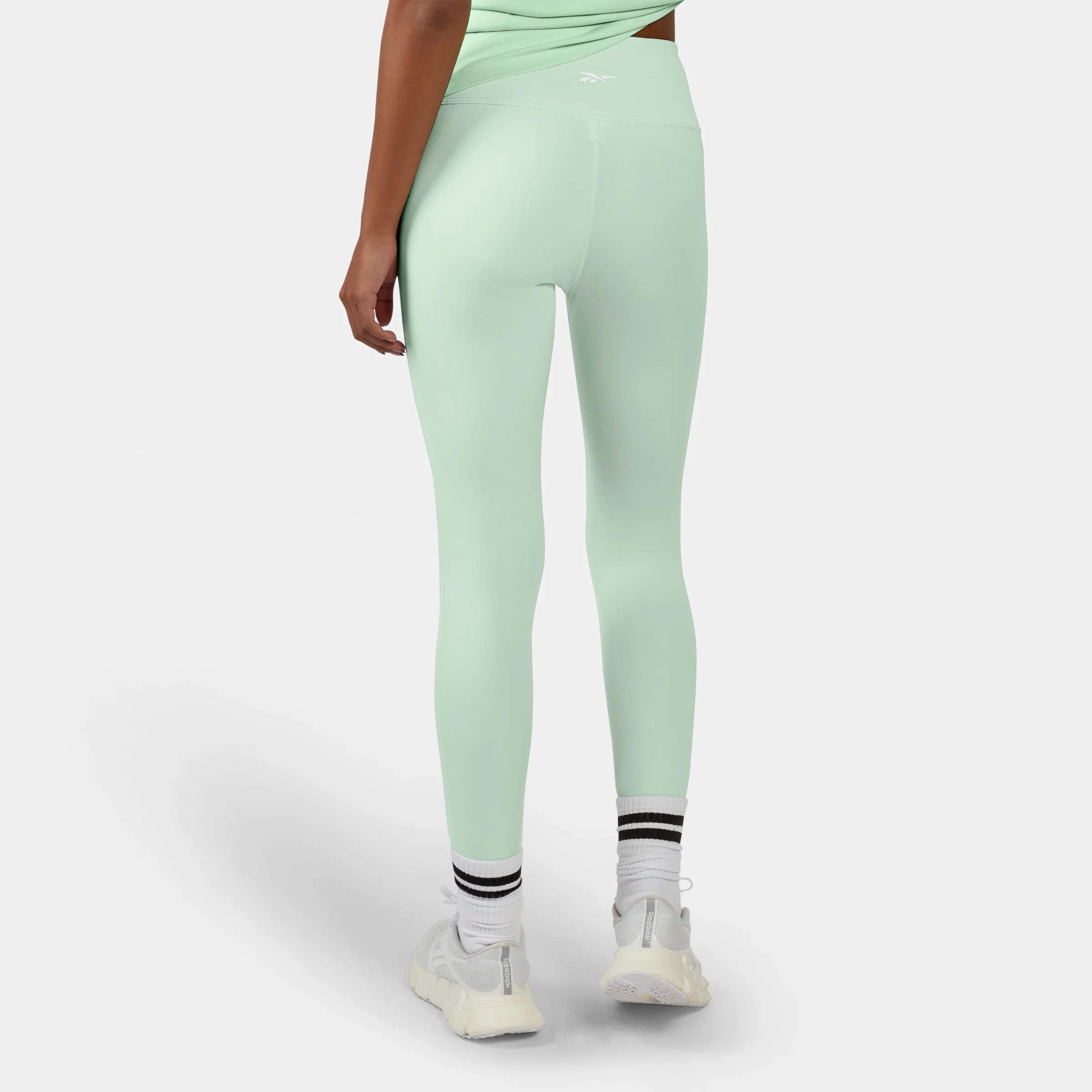 Core High Rise Leggings Inverted Aqua - Image 3