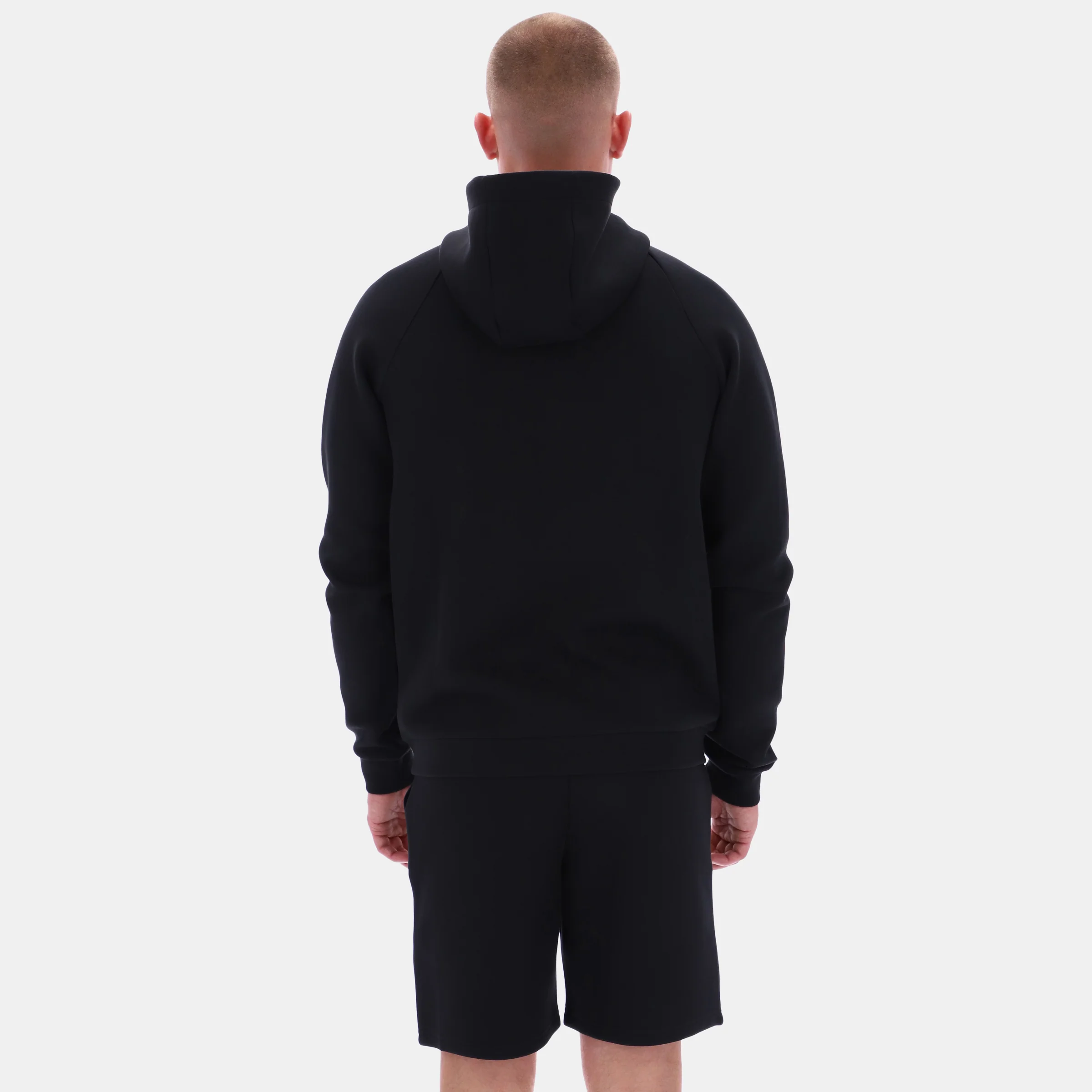 Core Zip Through Hoody Black - Image 4