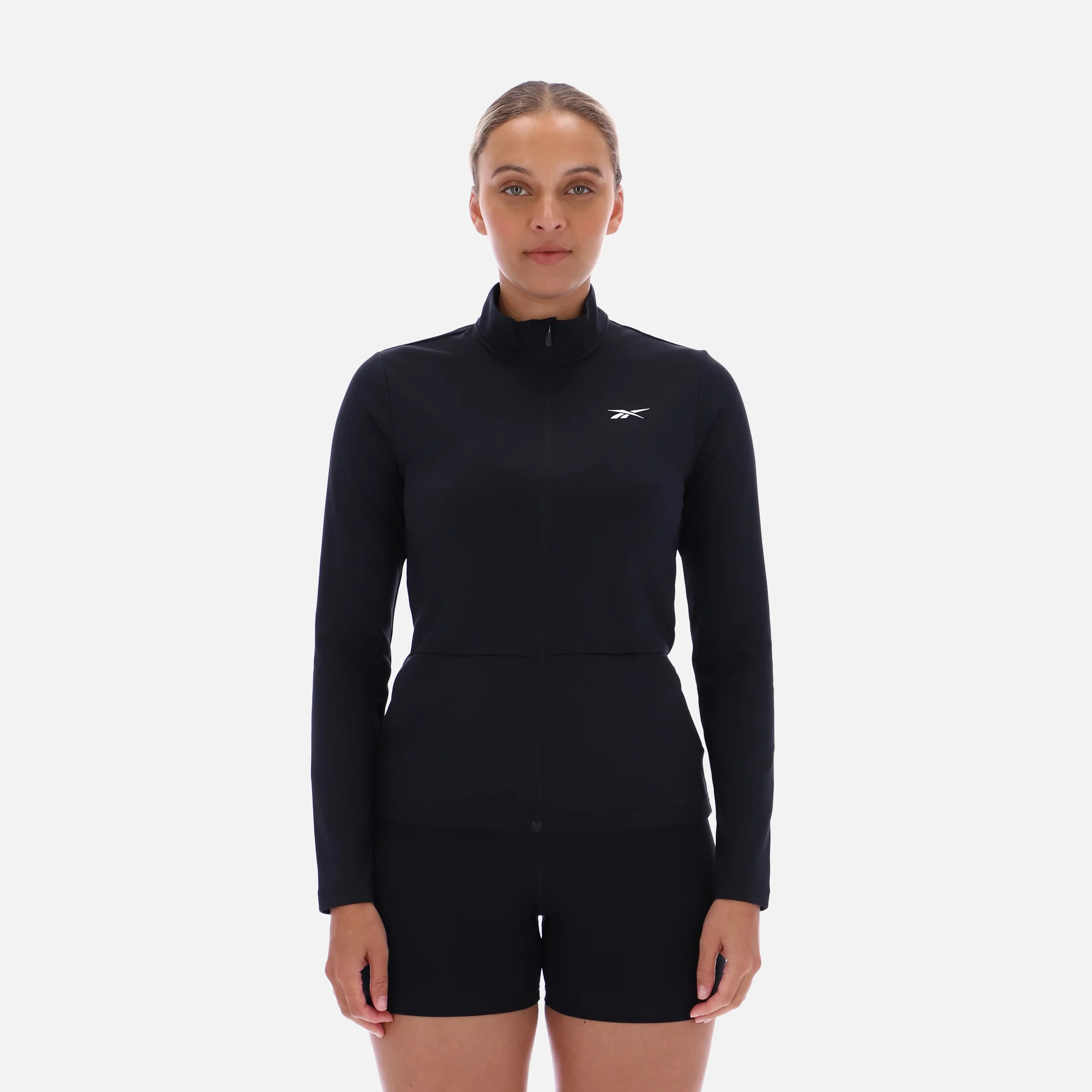 Core Zip Through Jacket Black