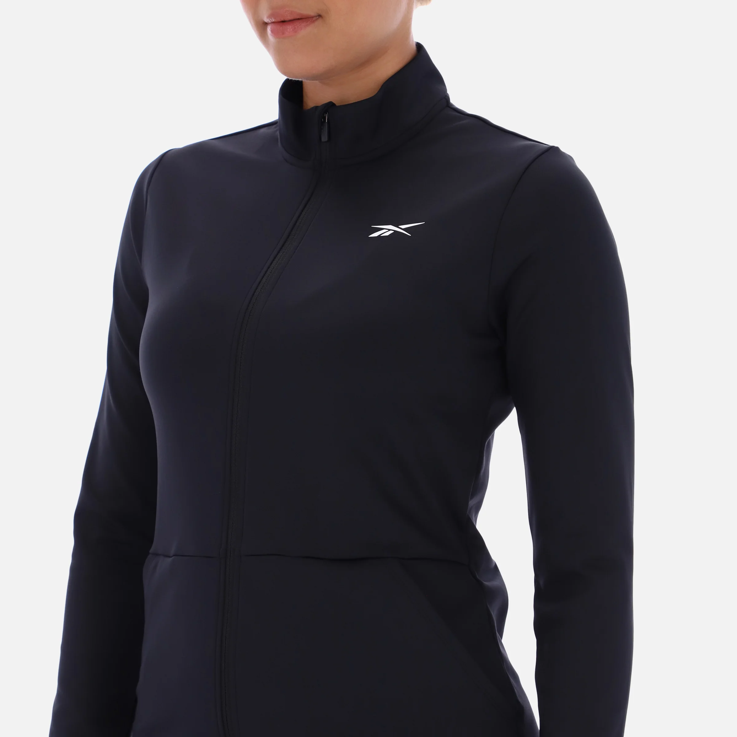Core Zip Through Jacket Black - Image 3