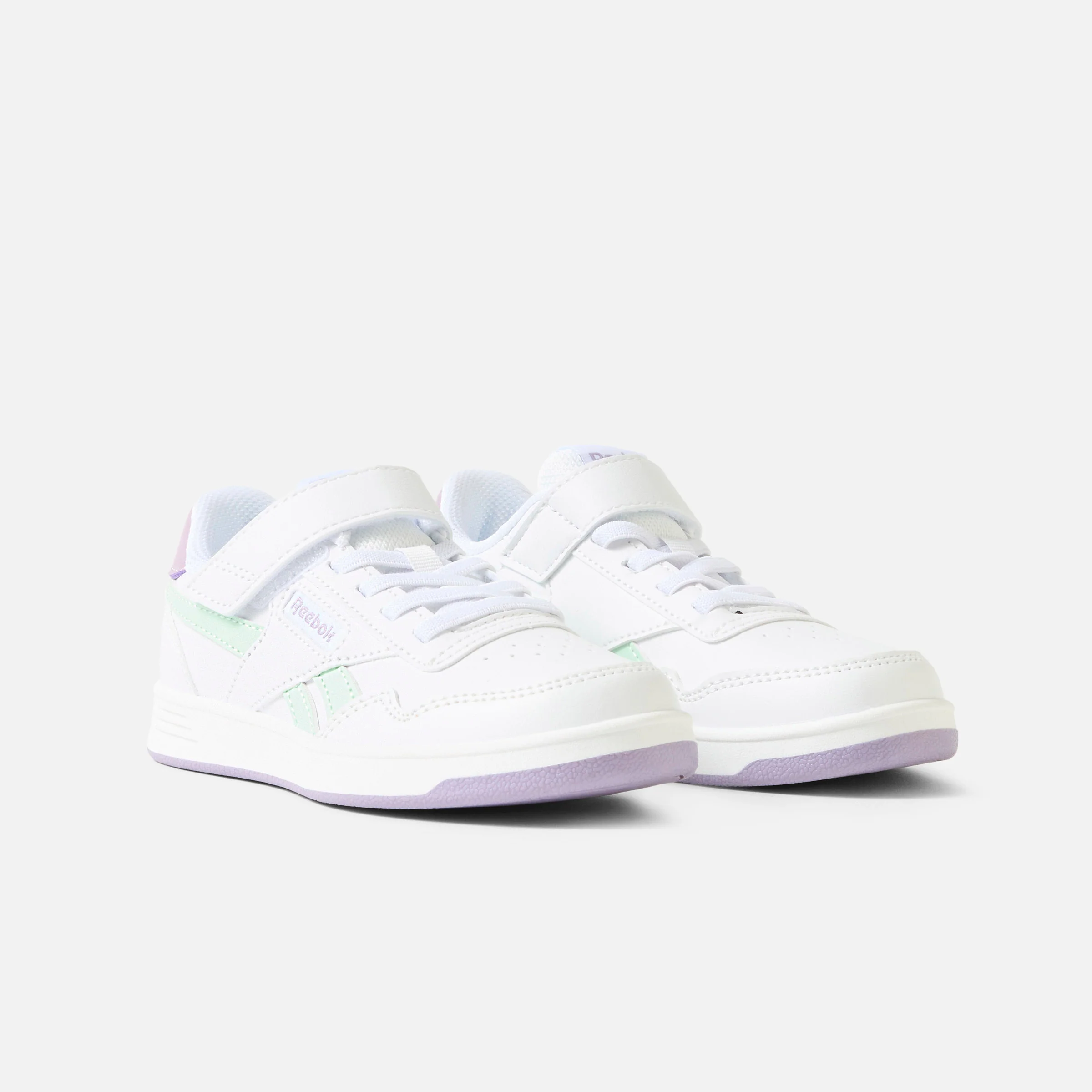 Court Advance Elaslace&topstrp Ftwrwht/Invertdaqua/Dreampurpl - Image 2