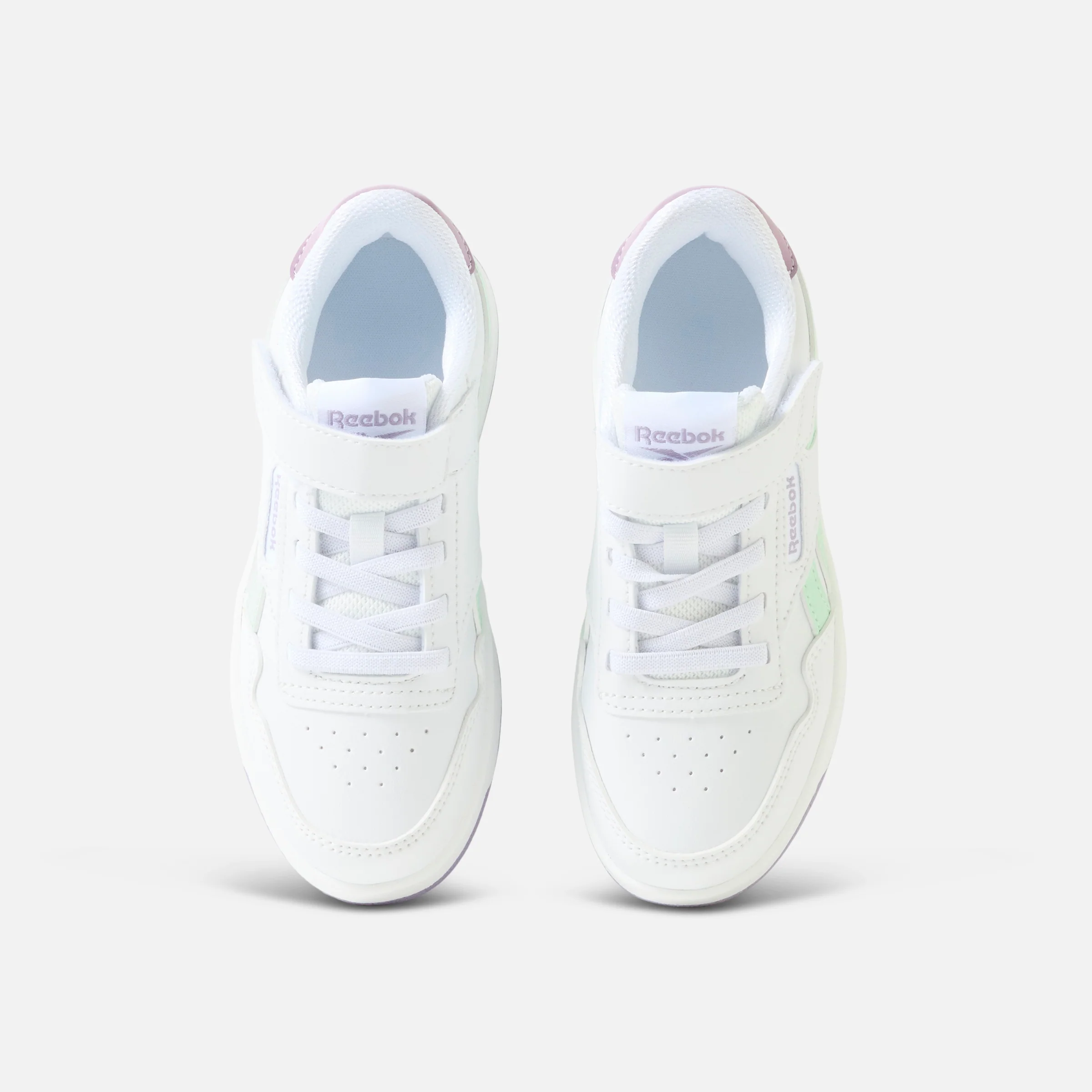 Court Advance Elaslace&topstrp Ftwrwht/Invertdaqua/Dreampurpl - Image 3