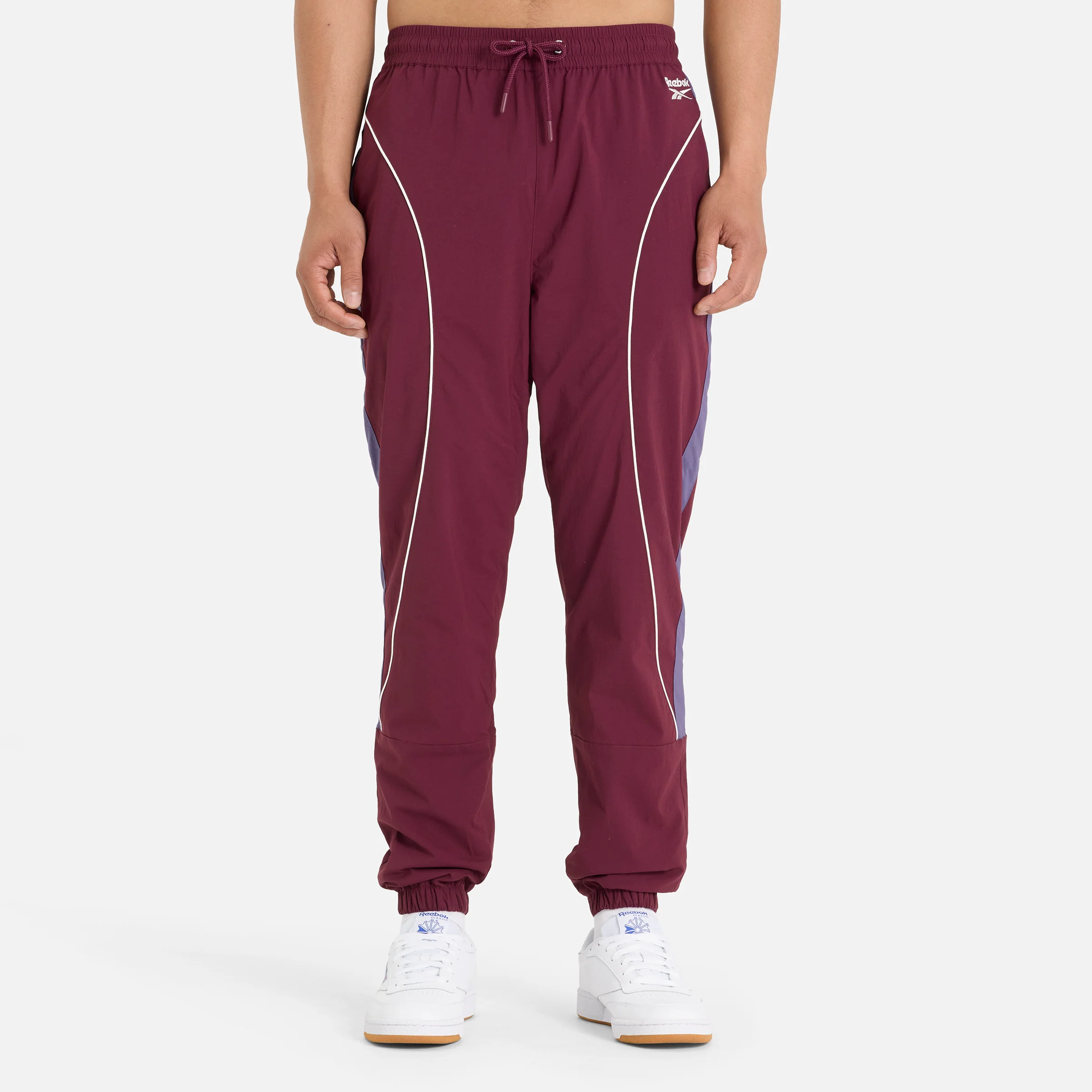 Cut And Sew Track Jogger Black Cherry - Image 2