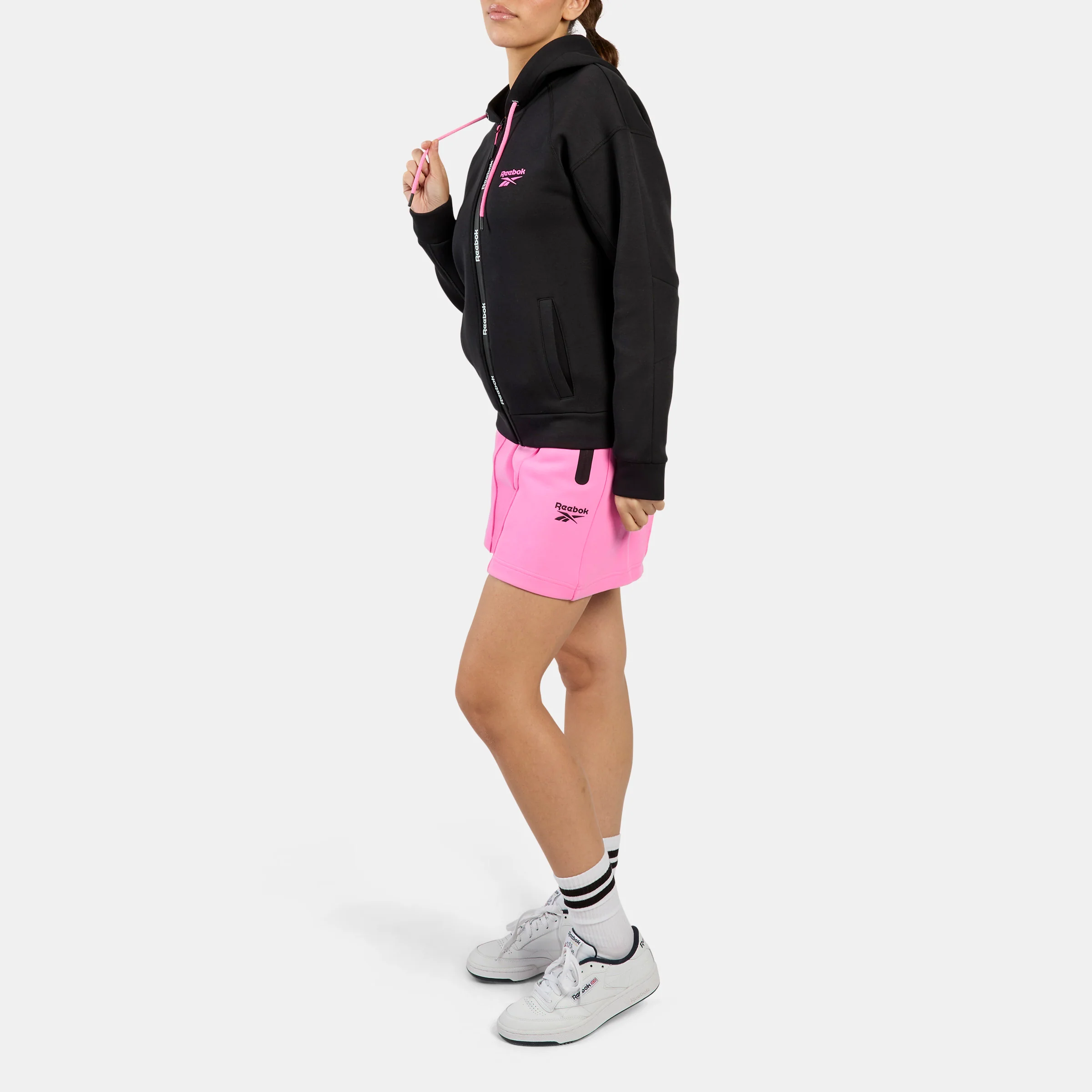 Dreamblend Spacer Fullzip Hood Black - Image 2