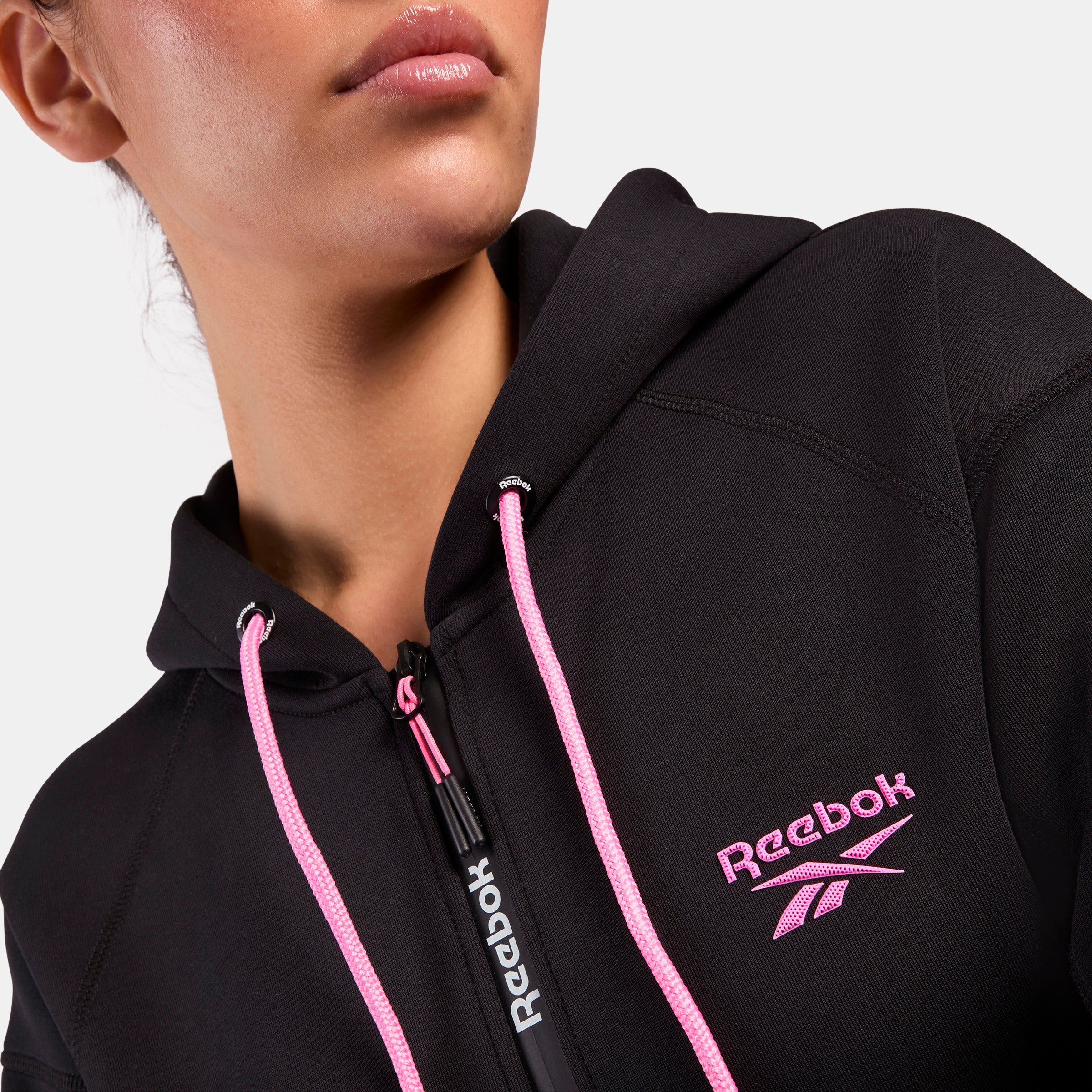 Dreamblend Spacer Fullzip Hood Black - Image 4