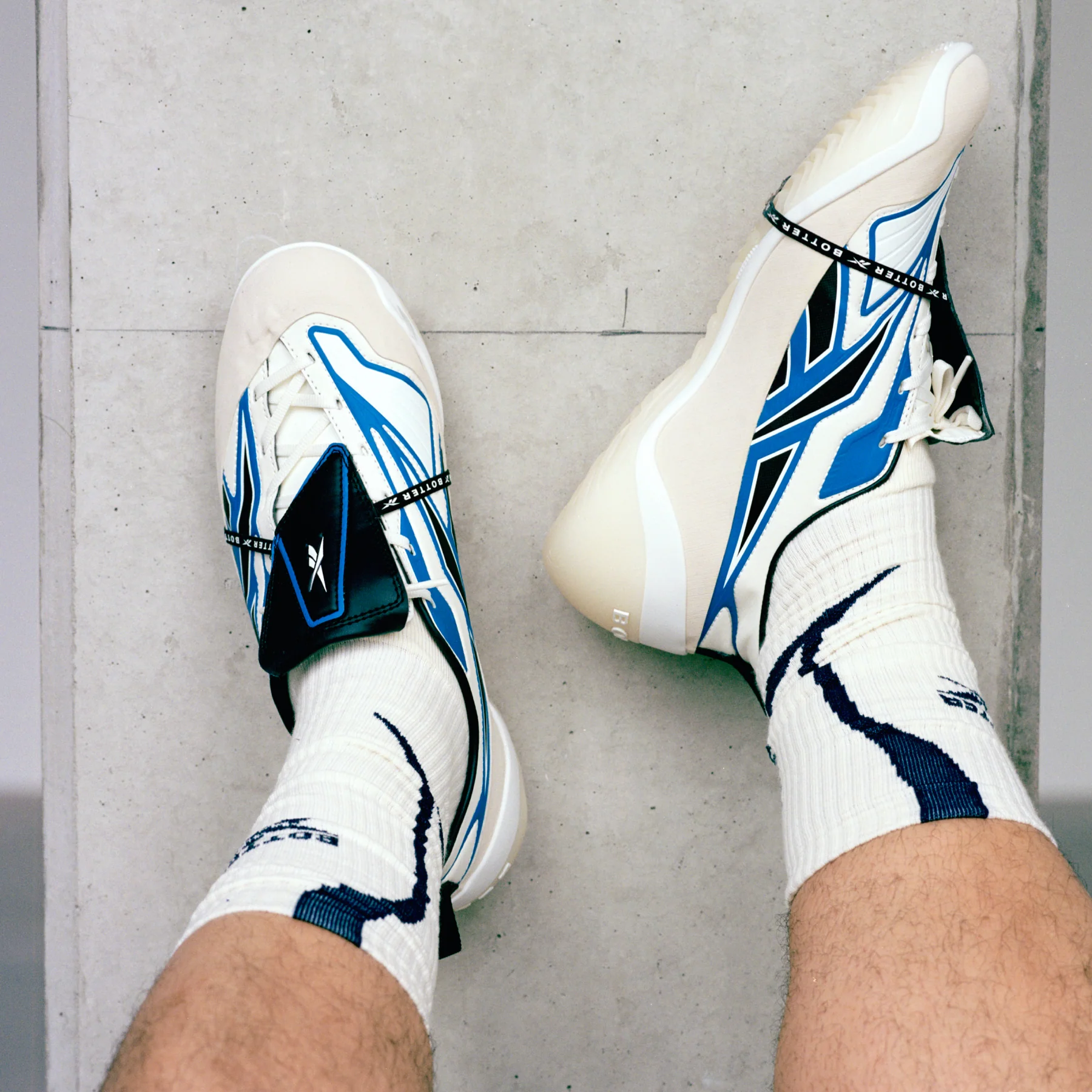 Energia Bo Kets Botter Dirty White/Navy - Image 2