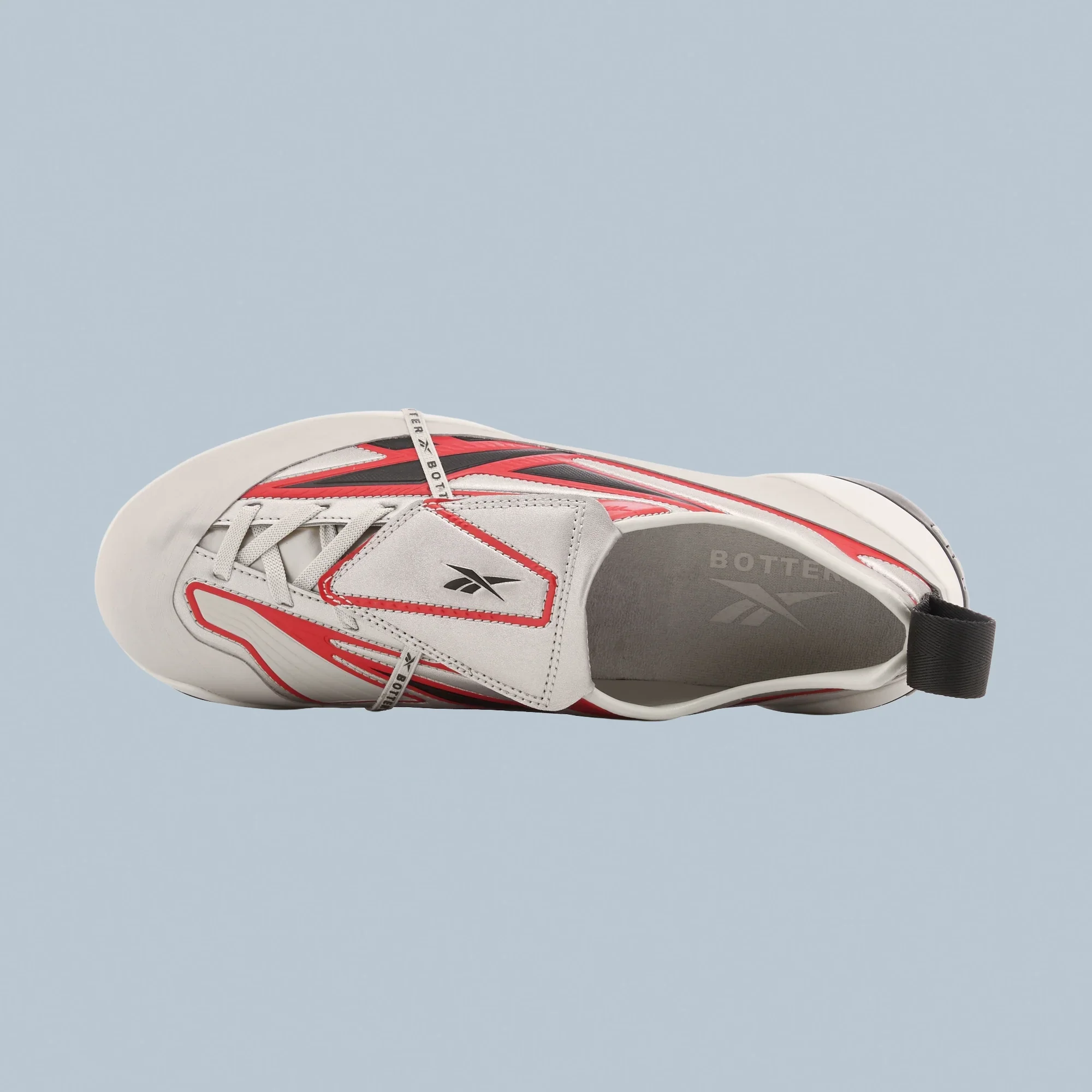 Energia Bo Kets Botter Metallic Grey/Red - Image 4