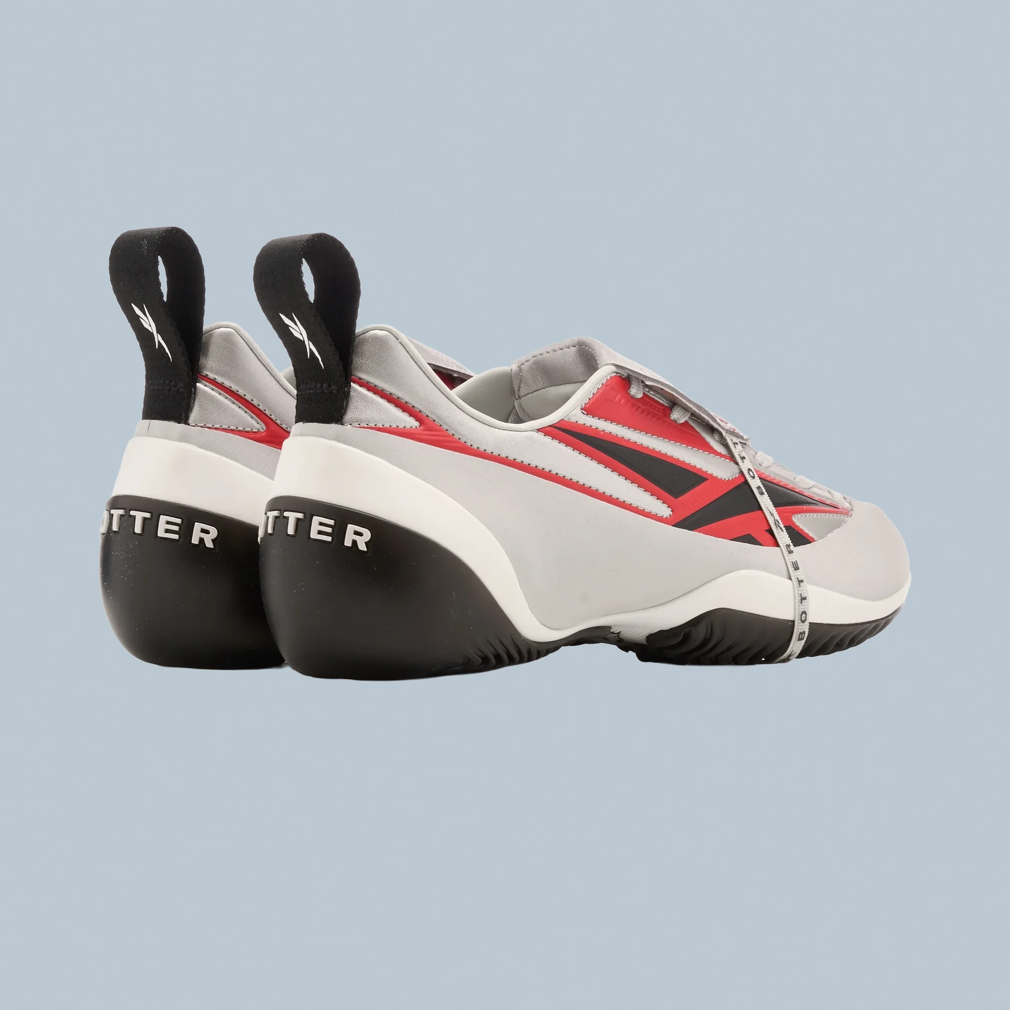 Energia Bo Kets Botter Metallic Grey/Red - Image 6