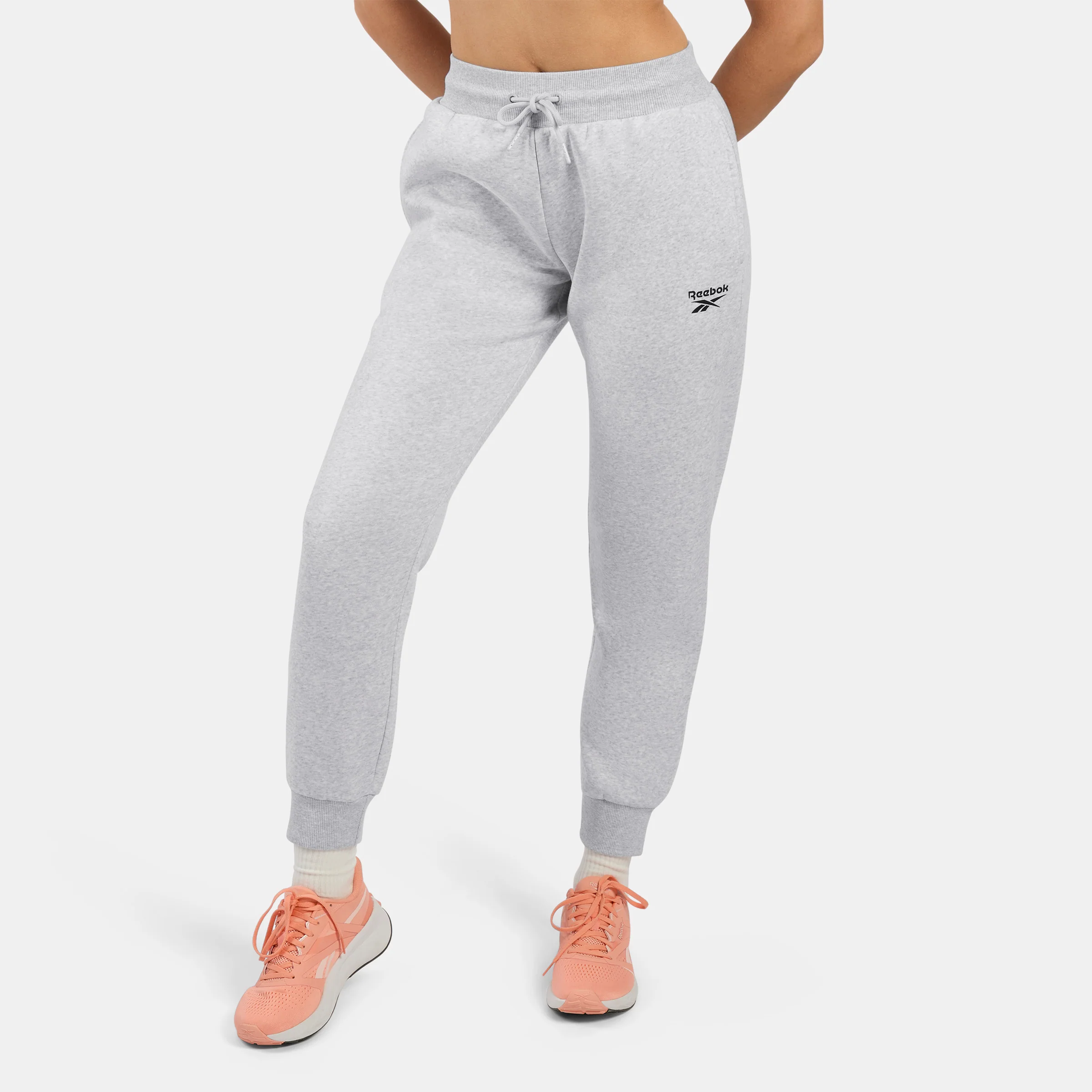 Erika Cuffed Jogger Silver Marl