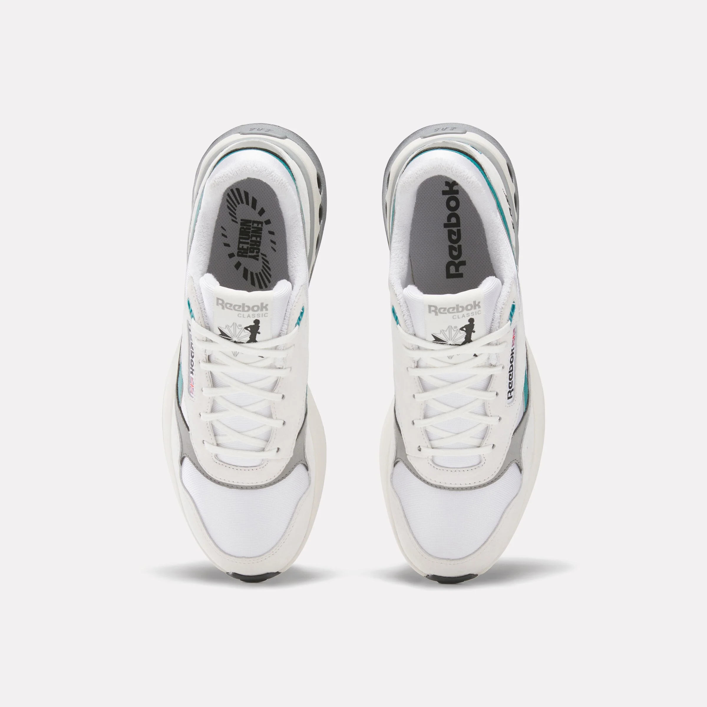 Ers World Barely Grey/White/Team Teal - Image 2