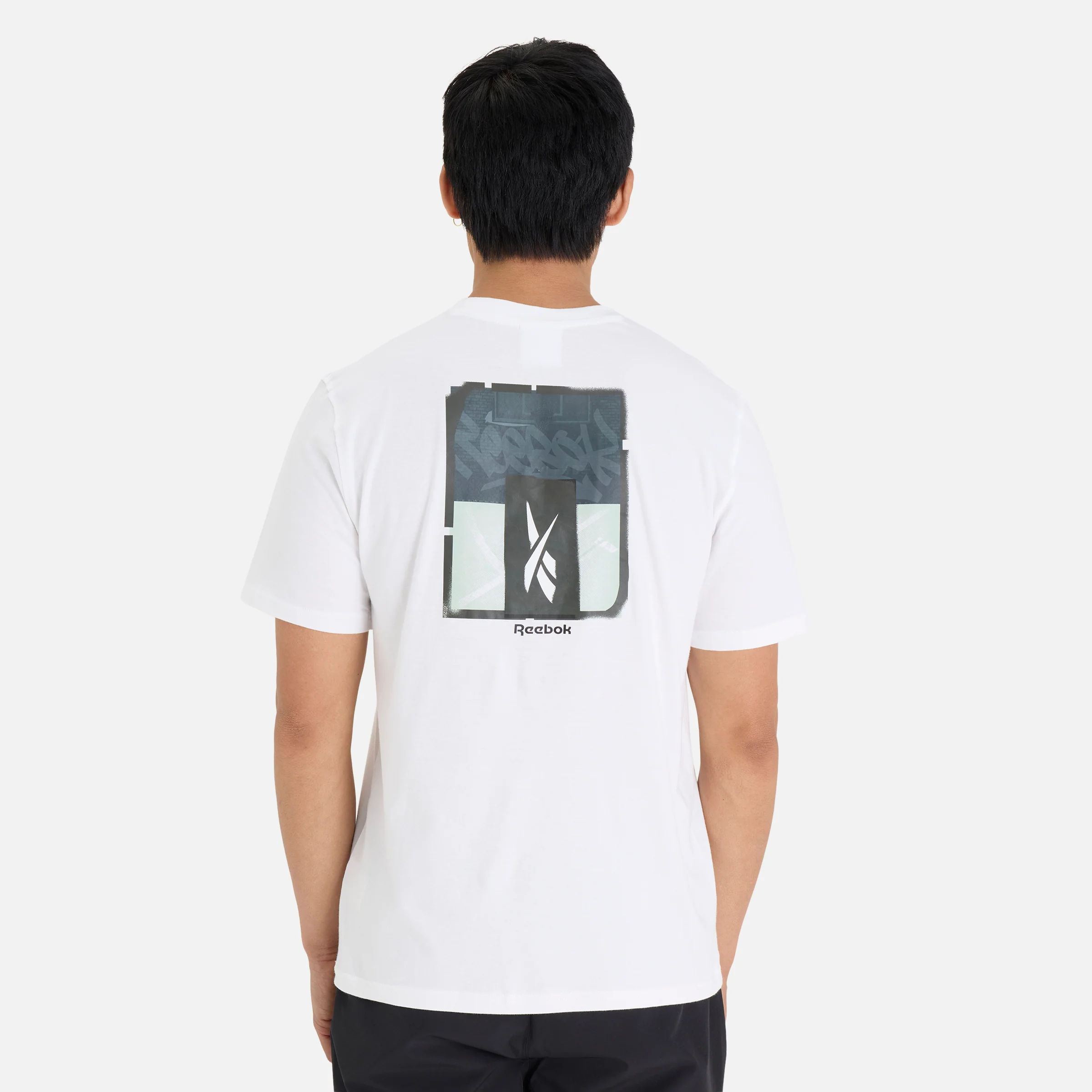 Graphic Graffiti Tee White - Image 4