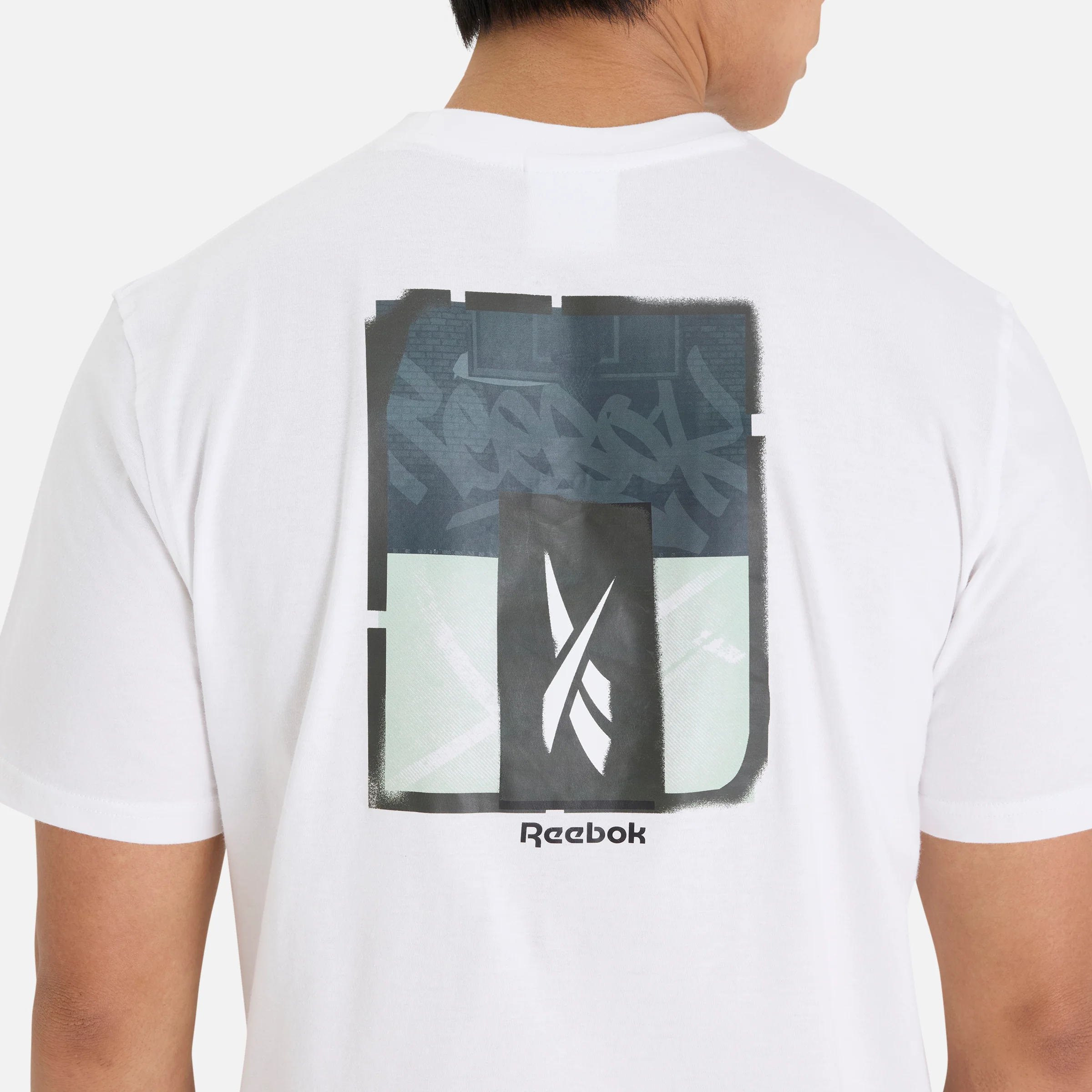 Graphic Graffiti Tee White - Image 5