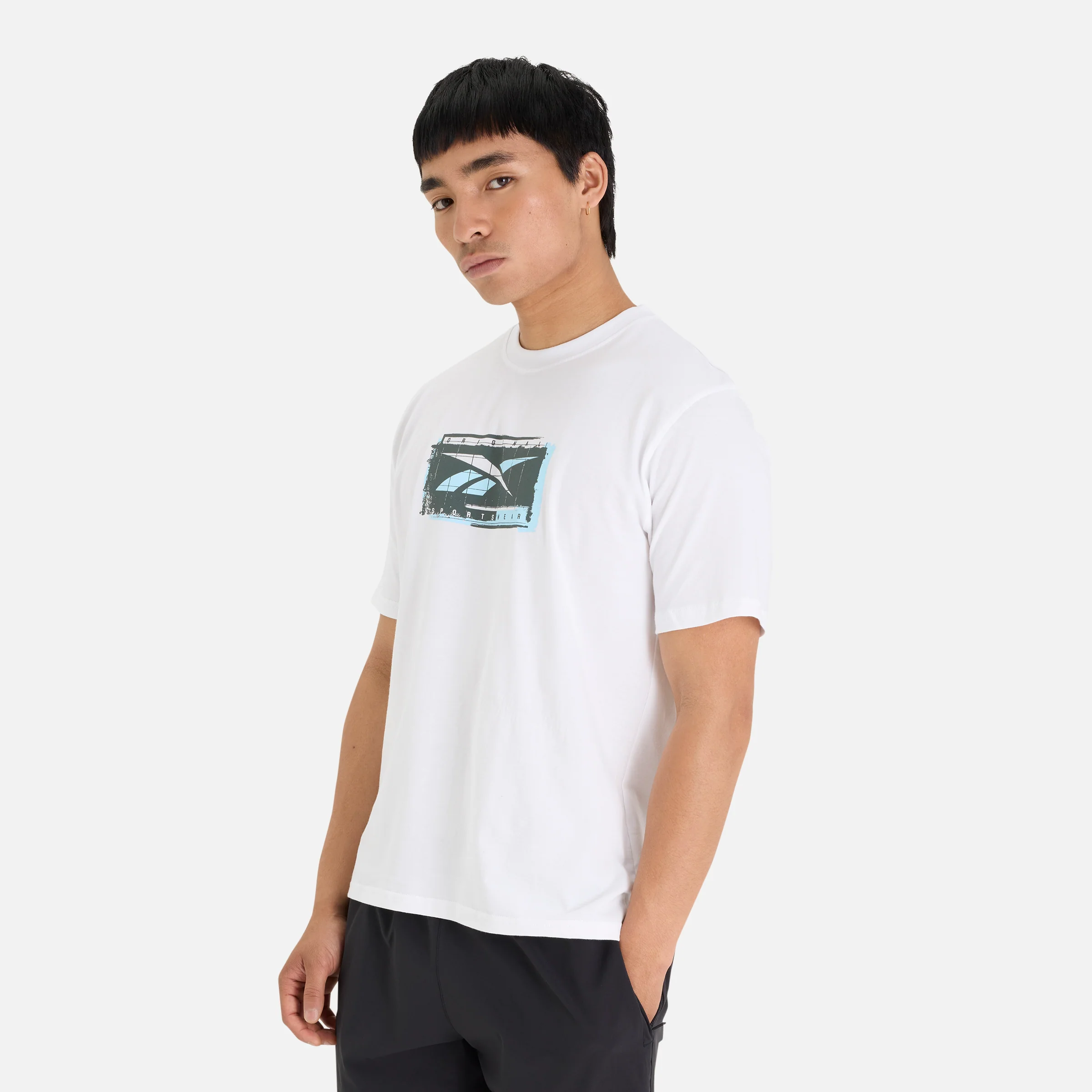 Graphic Vector Tee White - Image 3