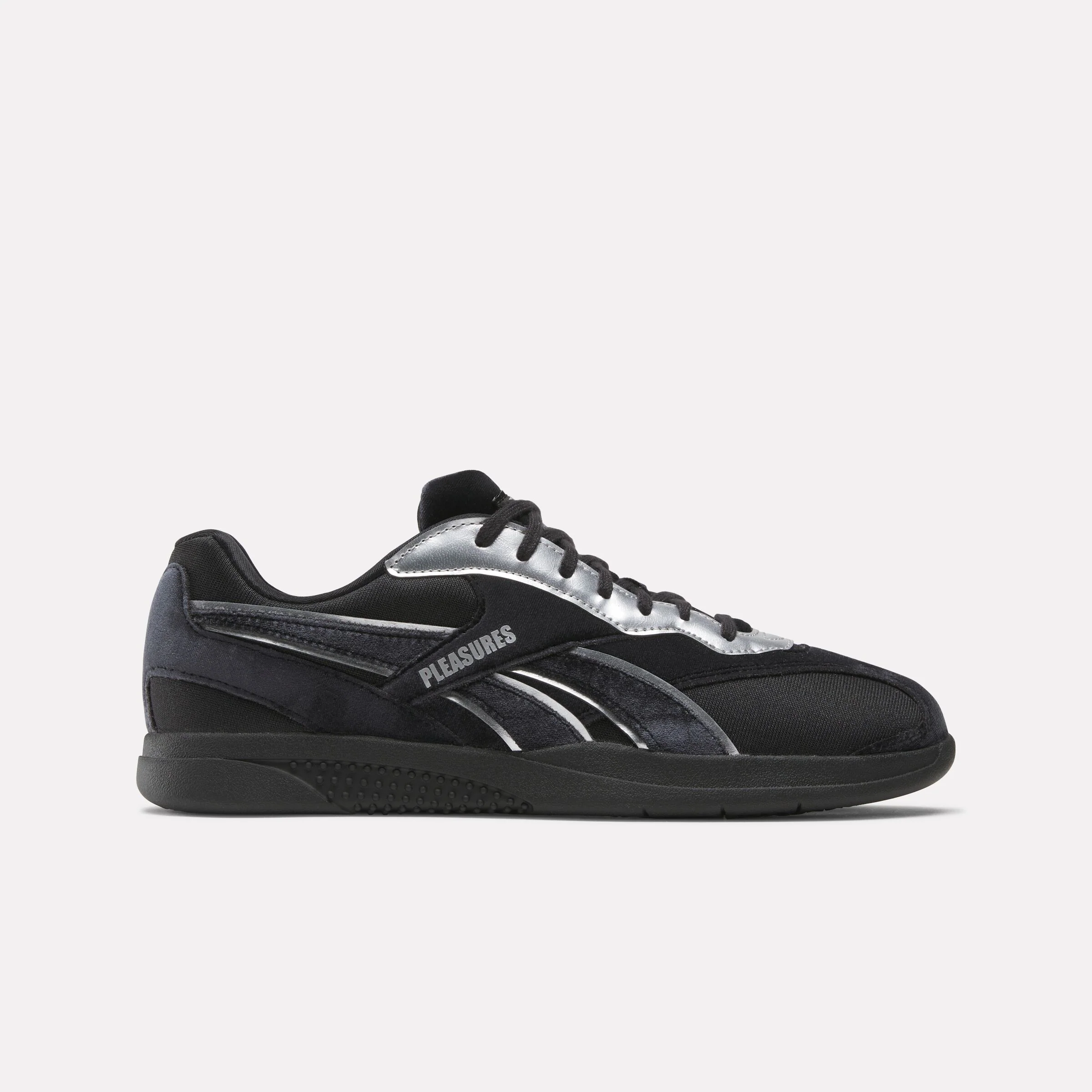 Reebok X Pleasures Hammer Street Shoes Black/Silver/Black