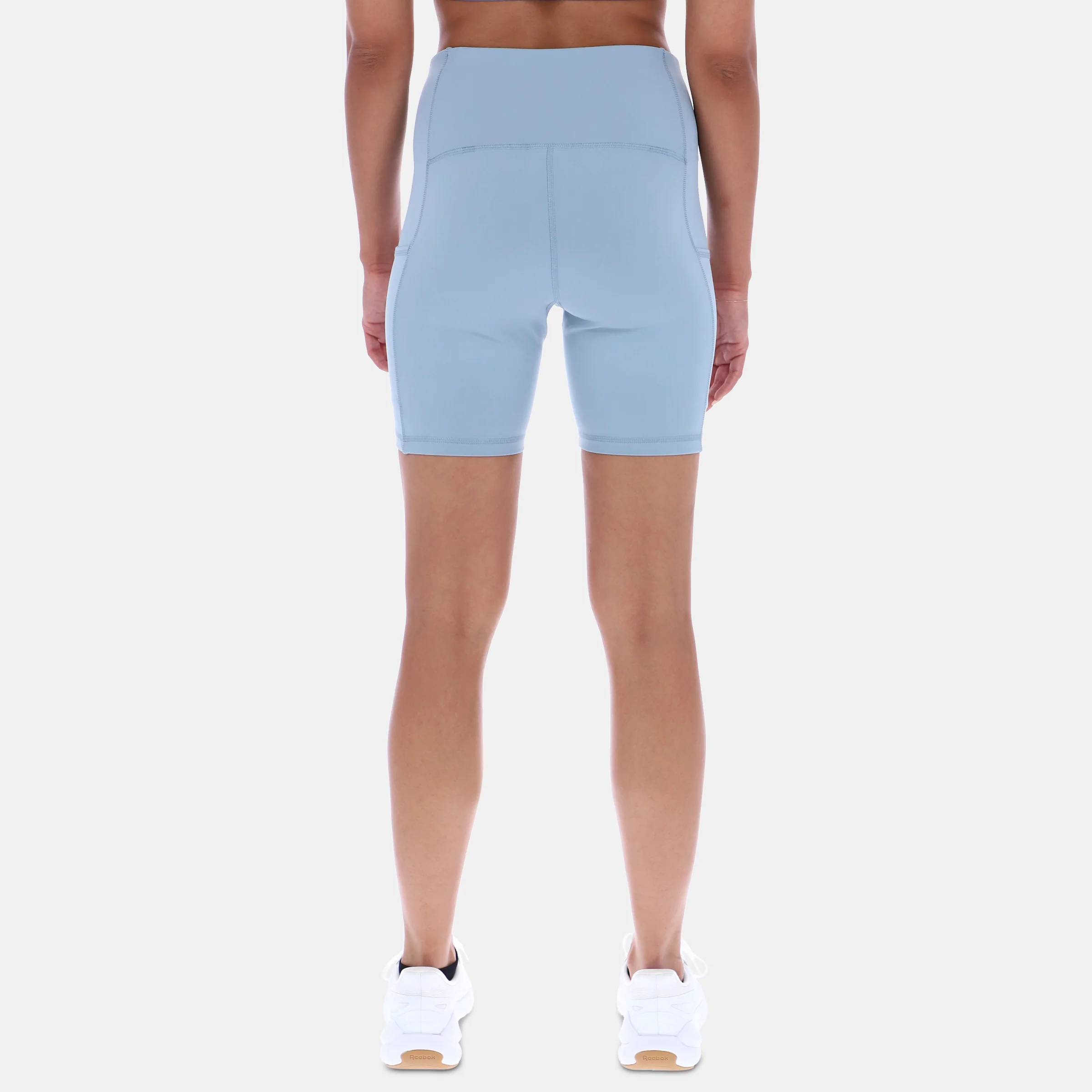 High Rise Cycle Shorts Leisure Blue - Image 4