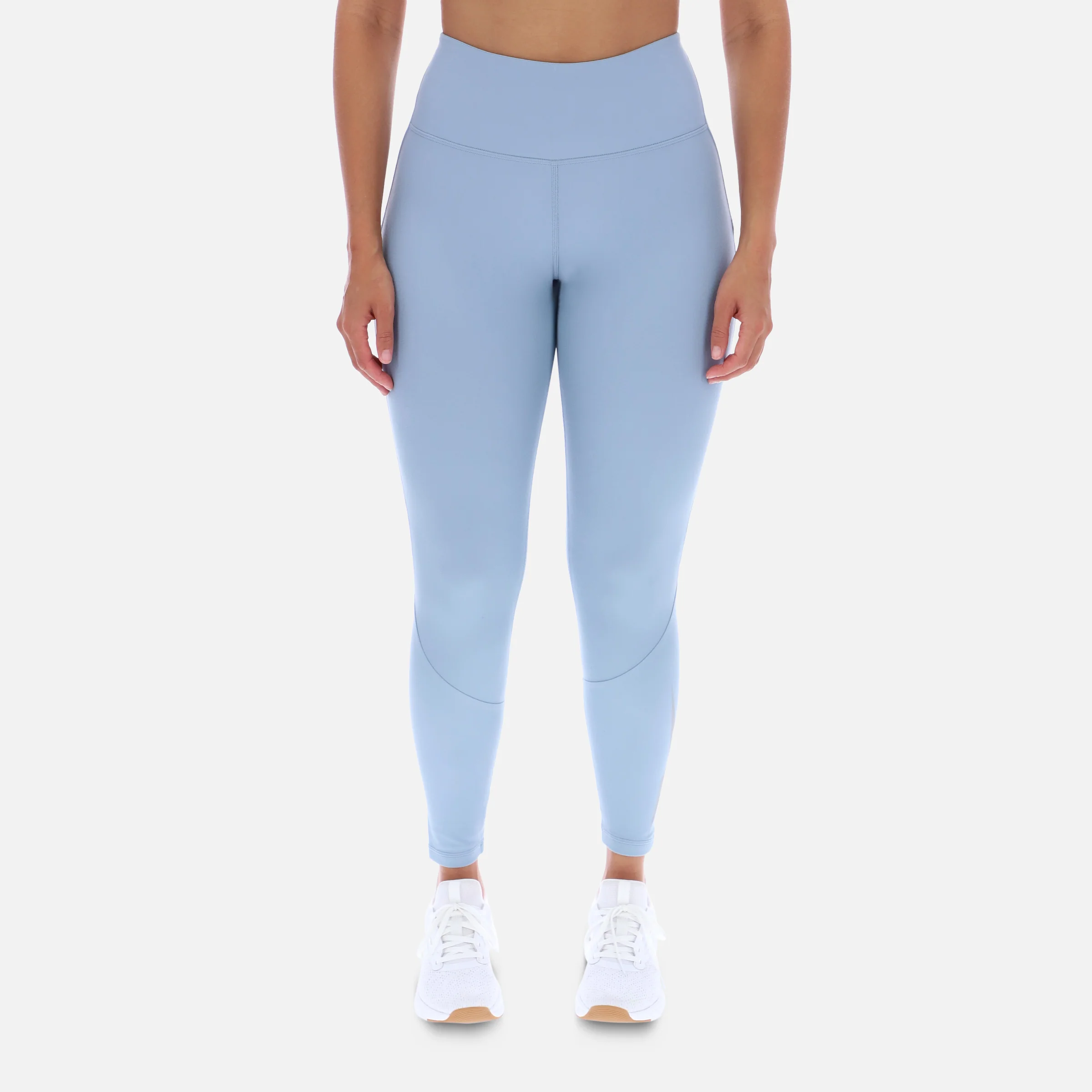 High Rise Fl Printed Tight Leisure Blue