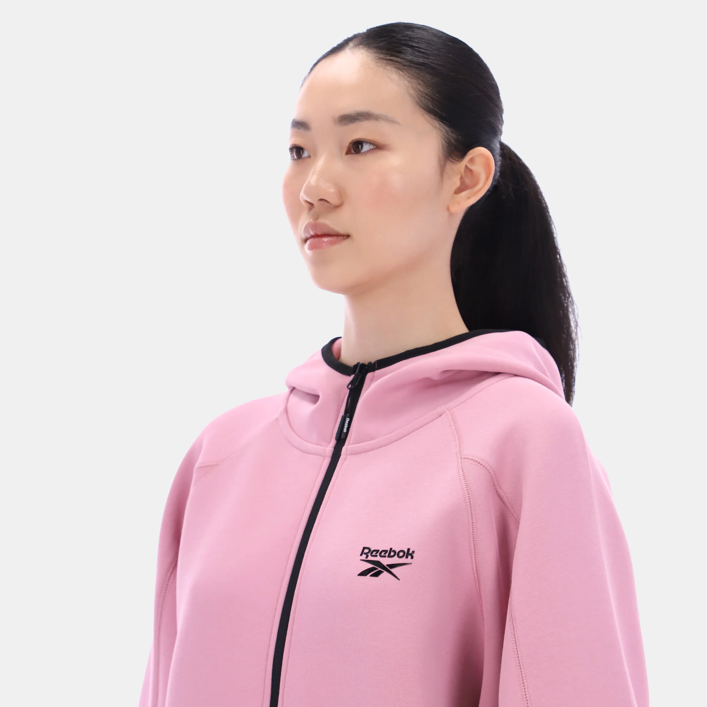 Hooded Vector Top Dusty Dusty Rose - Image 2