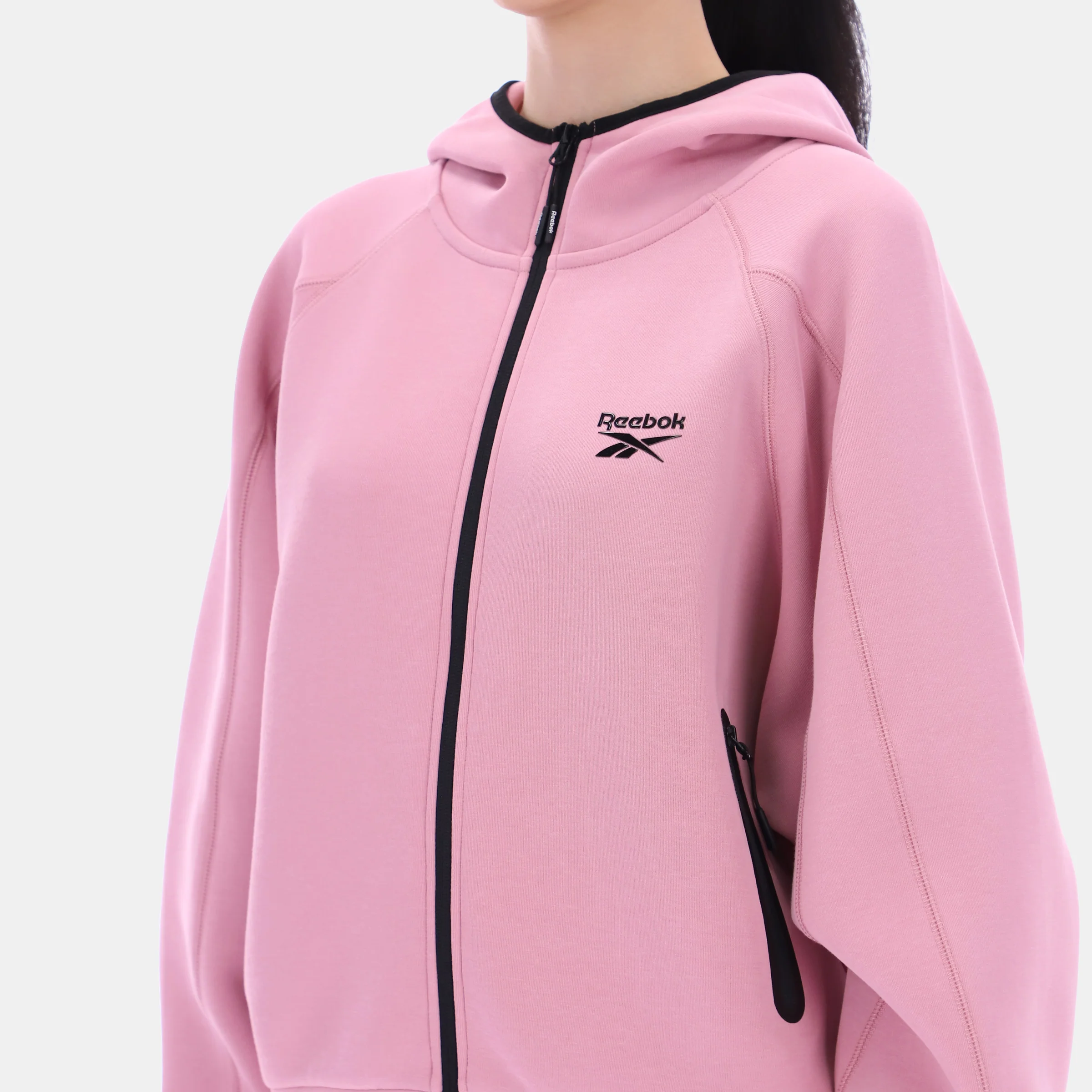 Hooded Vector Top Dusty Dusty Rose - Image 3