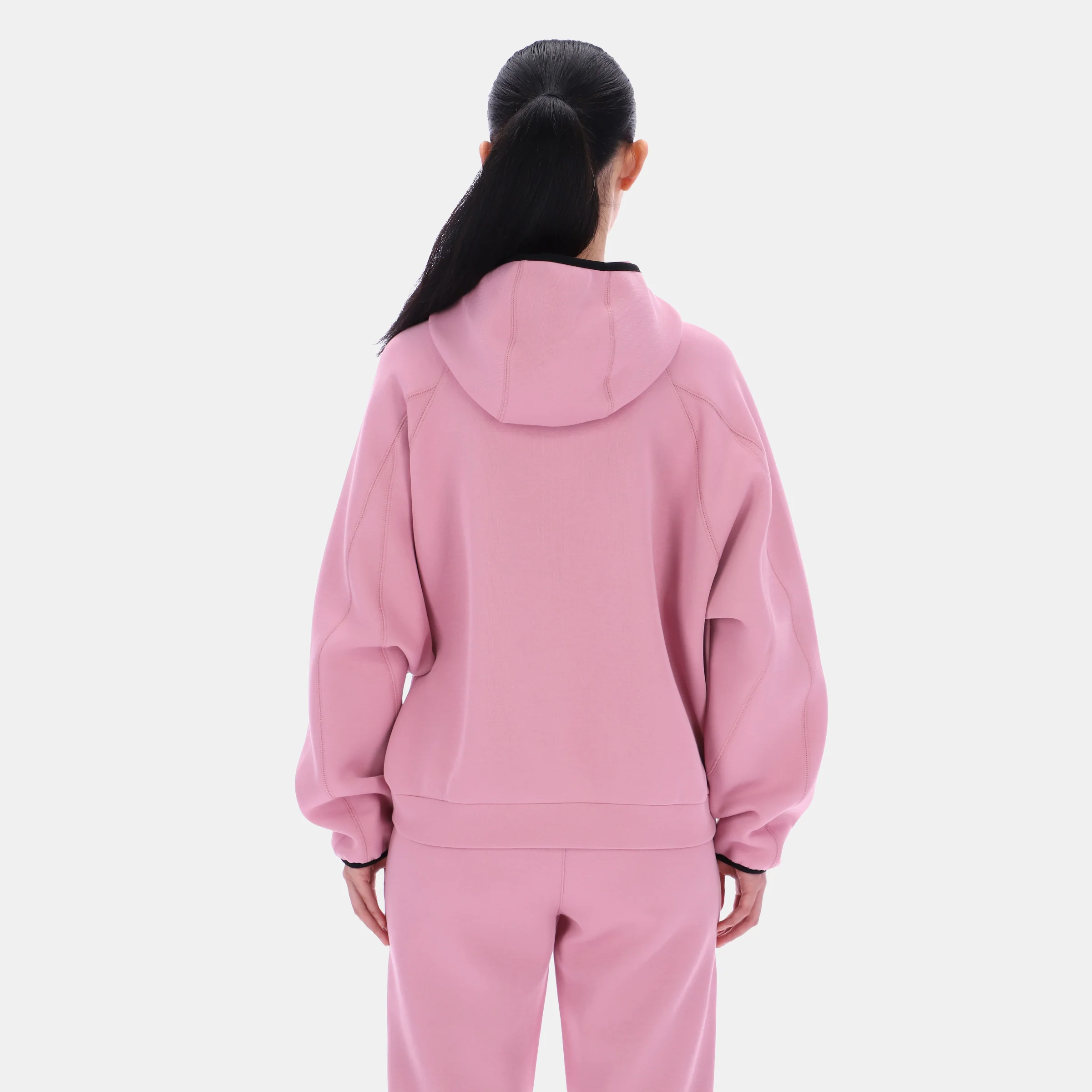 Hooded Vector Top Dusty Dusty Rose - Image 4
