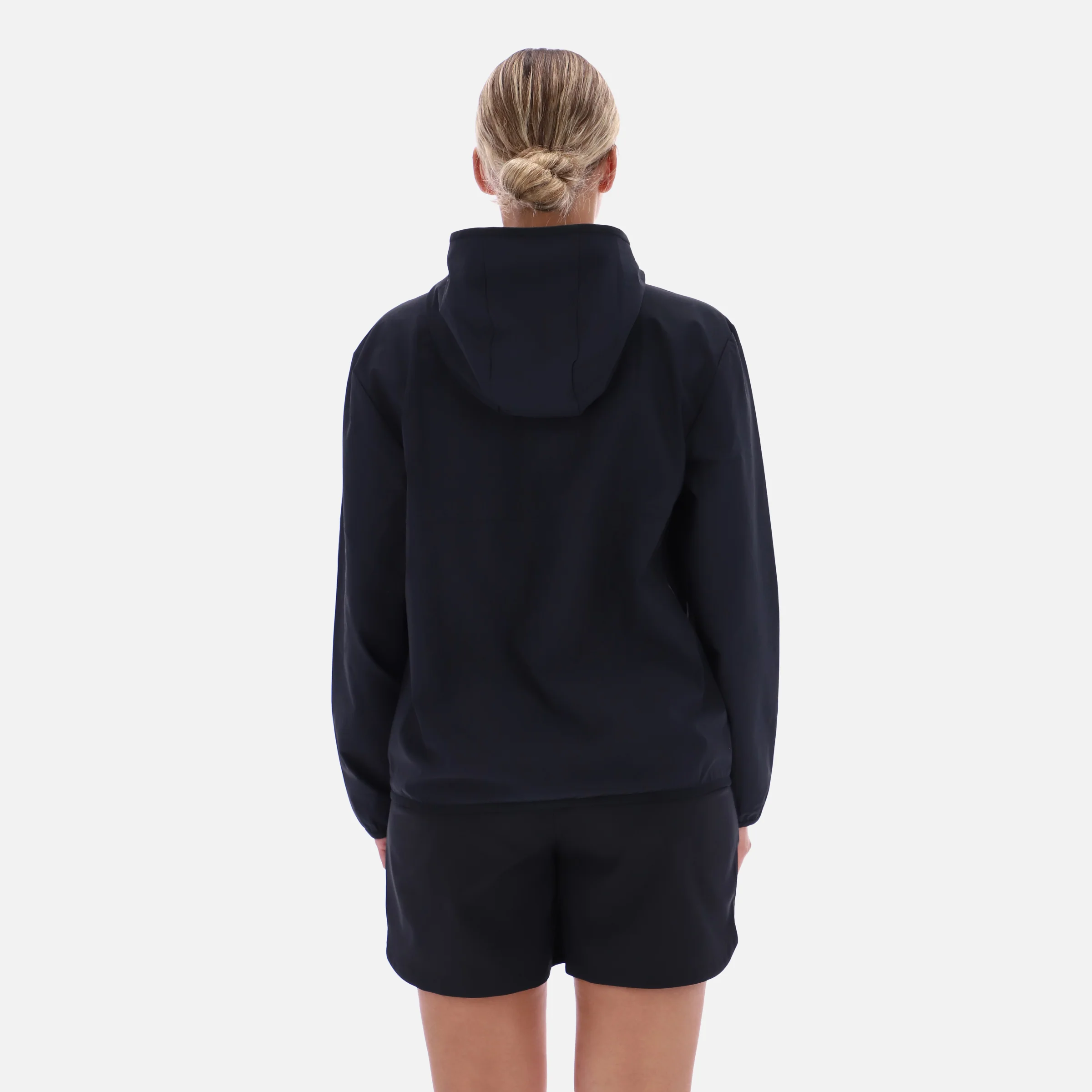 Hooded Windbreaker Black - Image 5