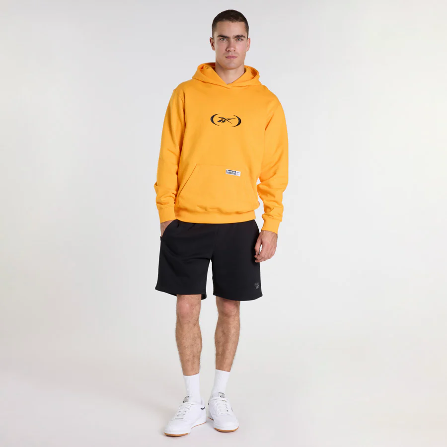 Hoopwear Logo Hood Electric Amber