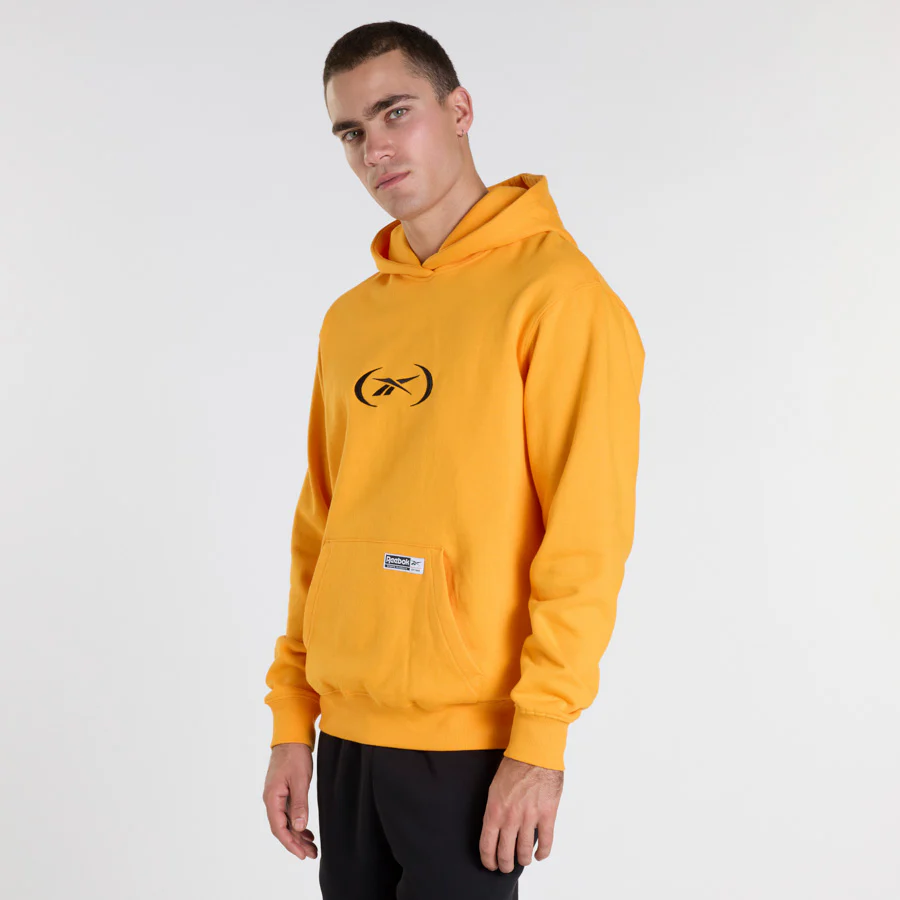 Hoopwear Logo Hood Electric Amber - Image 3