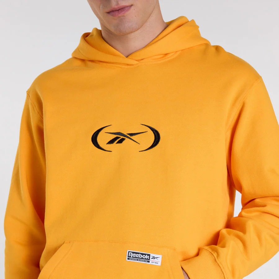 Hoopwear Logo Hood Electric Amber - Image 5