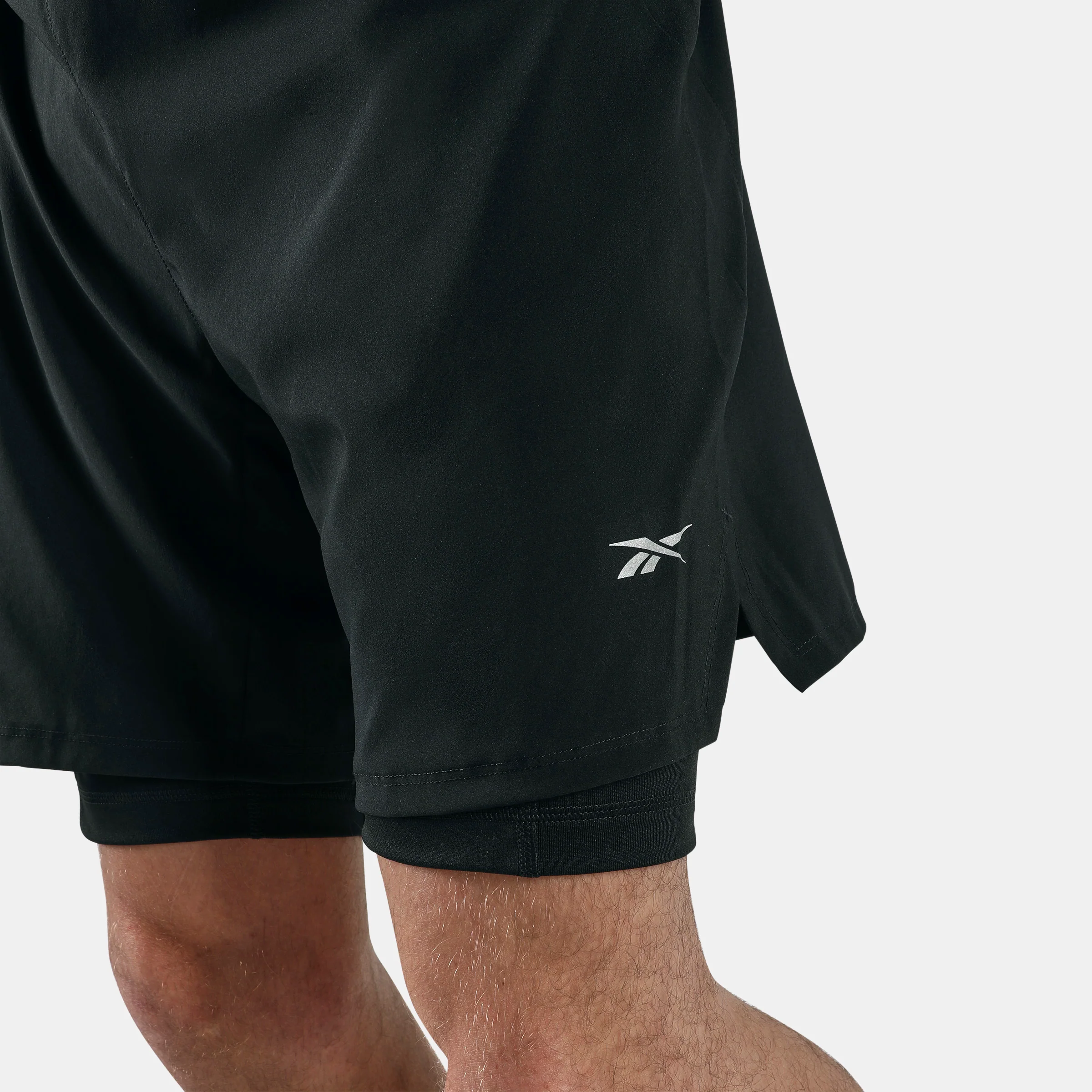 Id Run 2 In 1 Shorts Black - Image 4