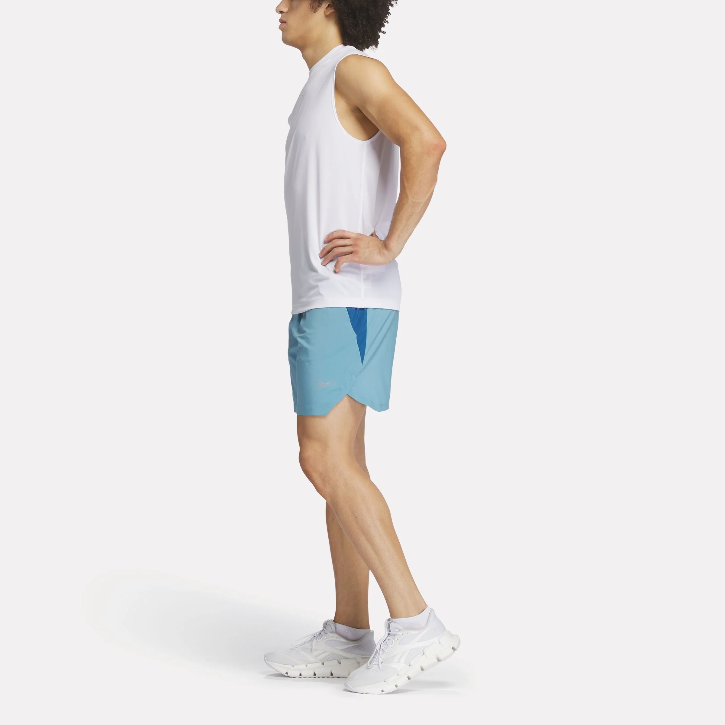Id Run Shorts Warped Blue/Athletic Blue - Image 2