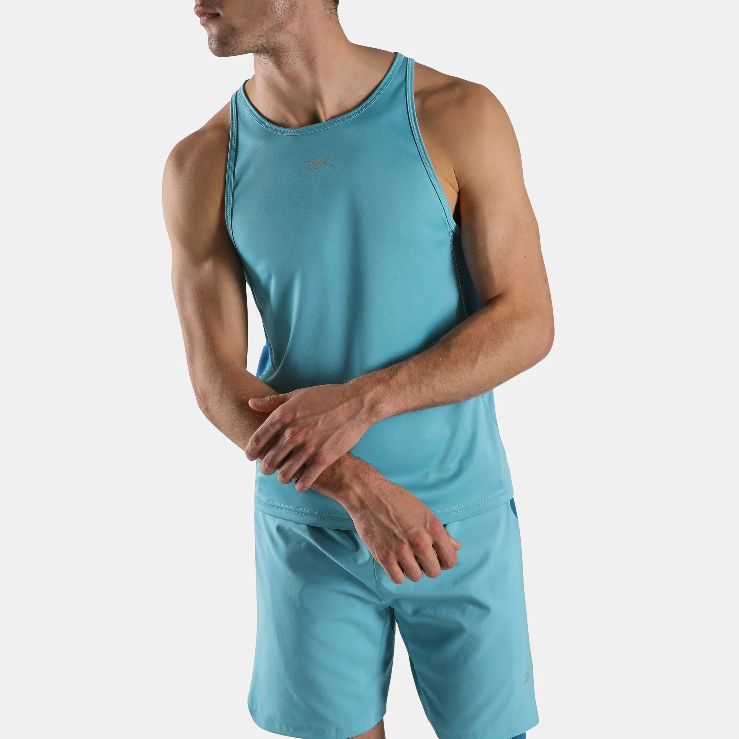 Id Run Tank Warped Blue/Athletic Blue