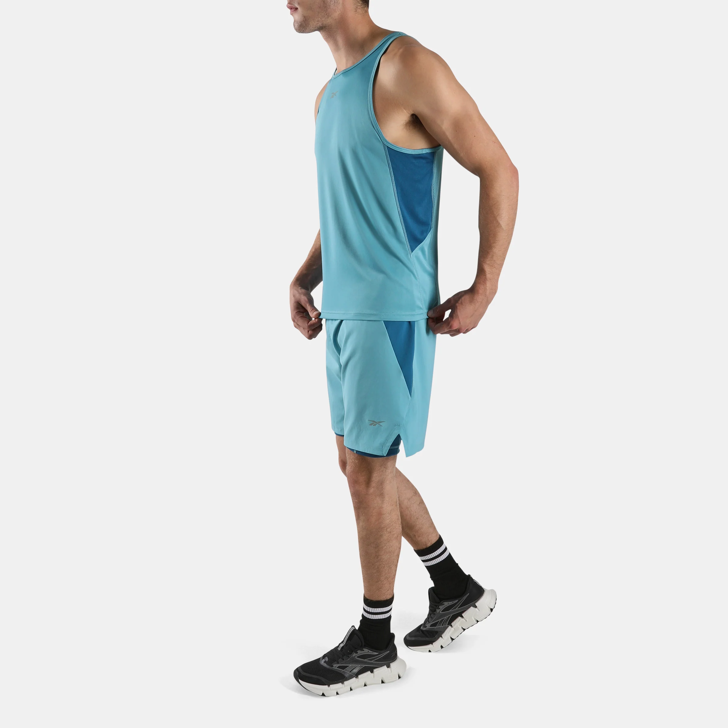 Id Run Tank Warped Blue/Athletic Blue - Image 2
