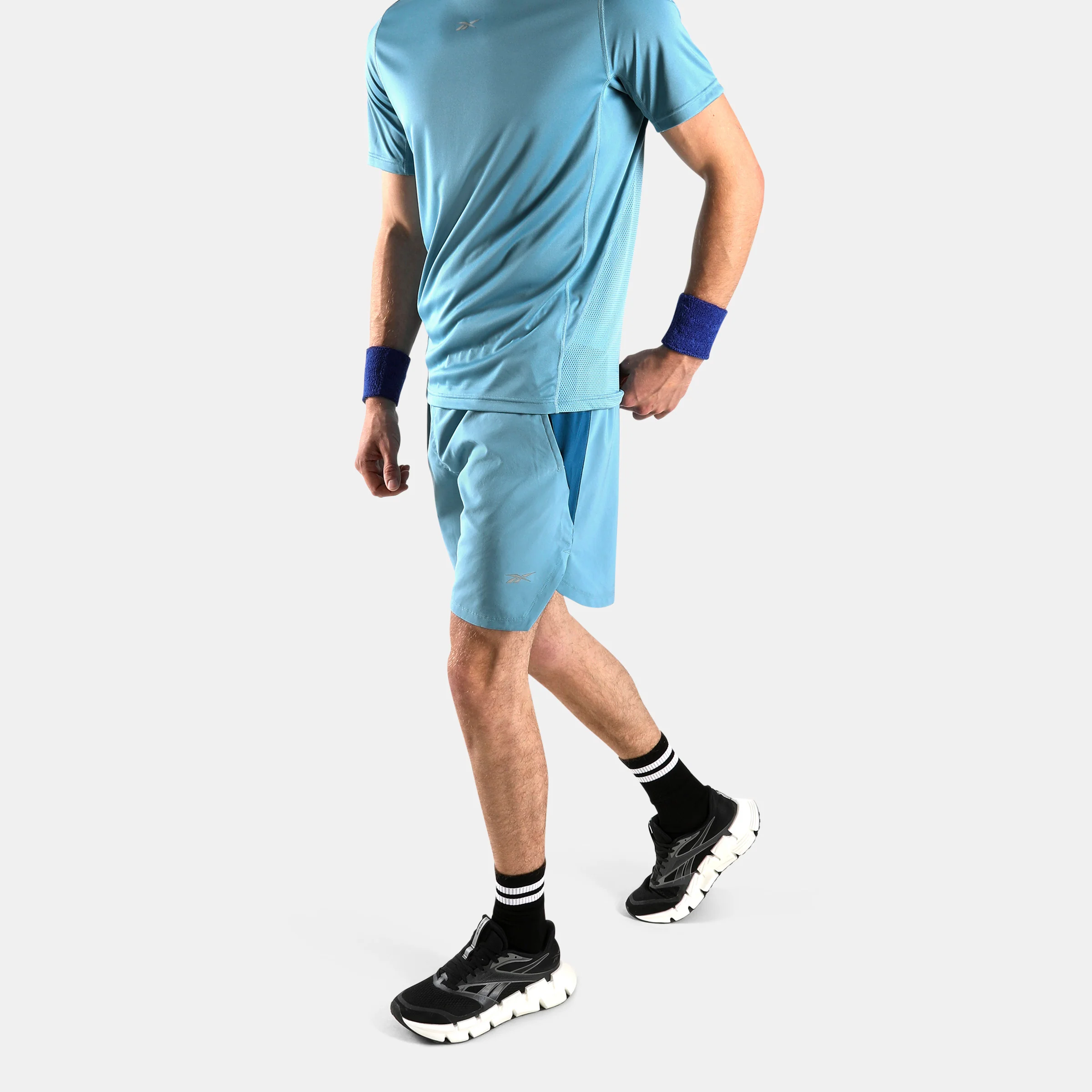 Id Run Tshirt Warped Blue - Image 2