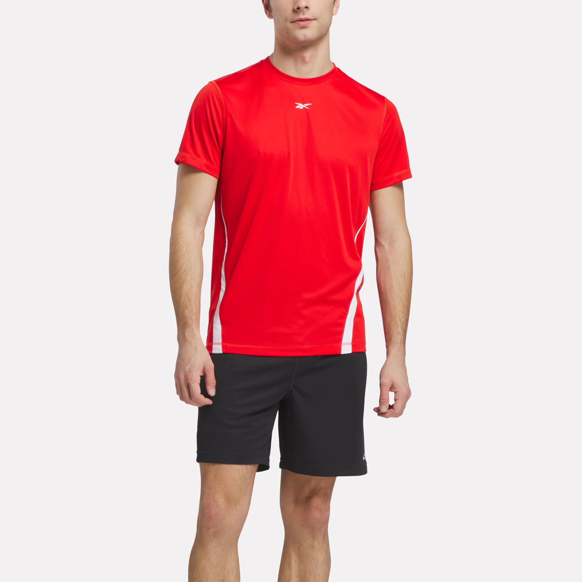 Id Train Blocked Tshirt Sport Red/White