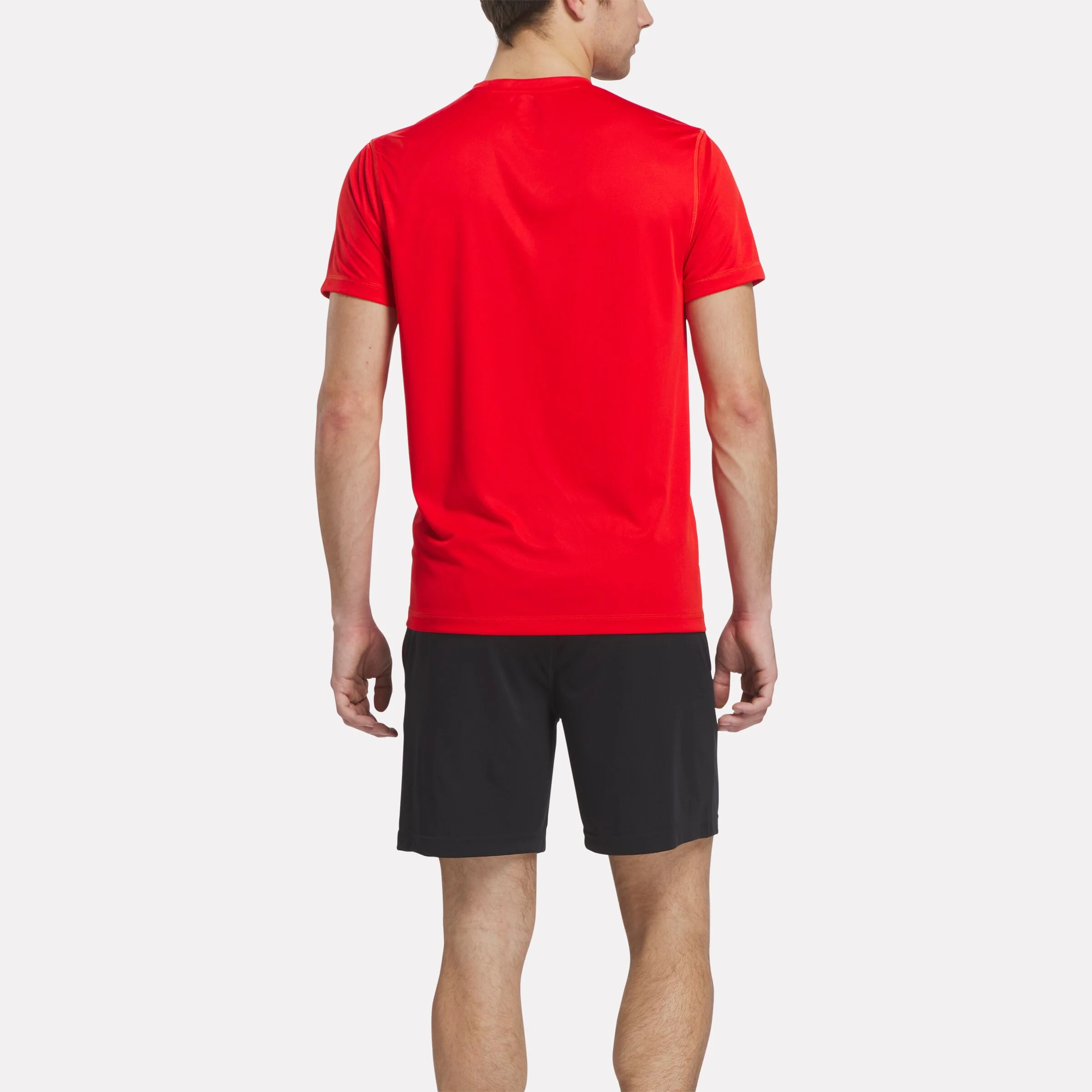 Id Train Blocked Tshirt Sport Red/White - Image 3