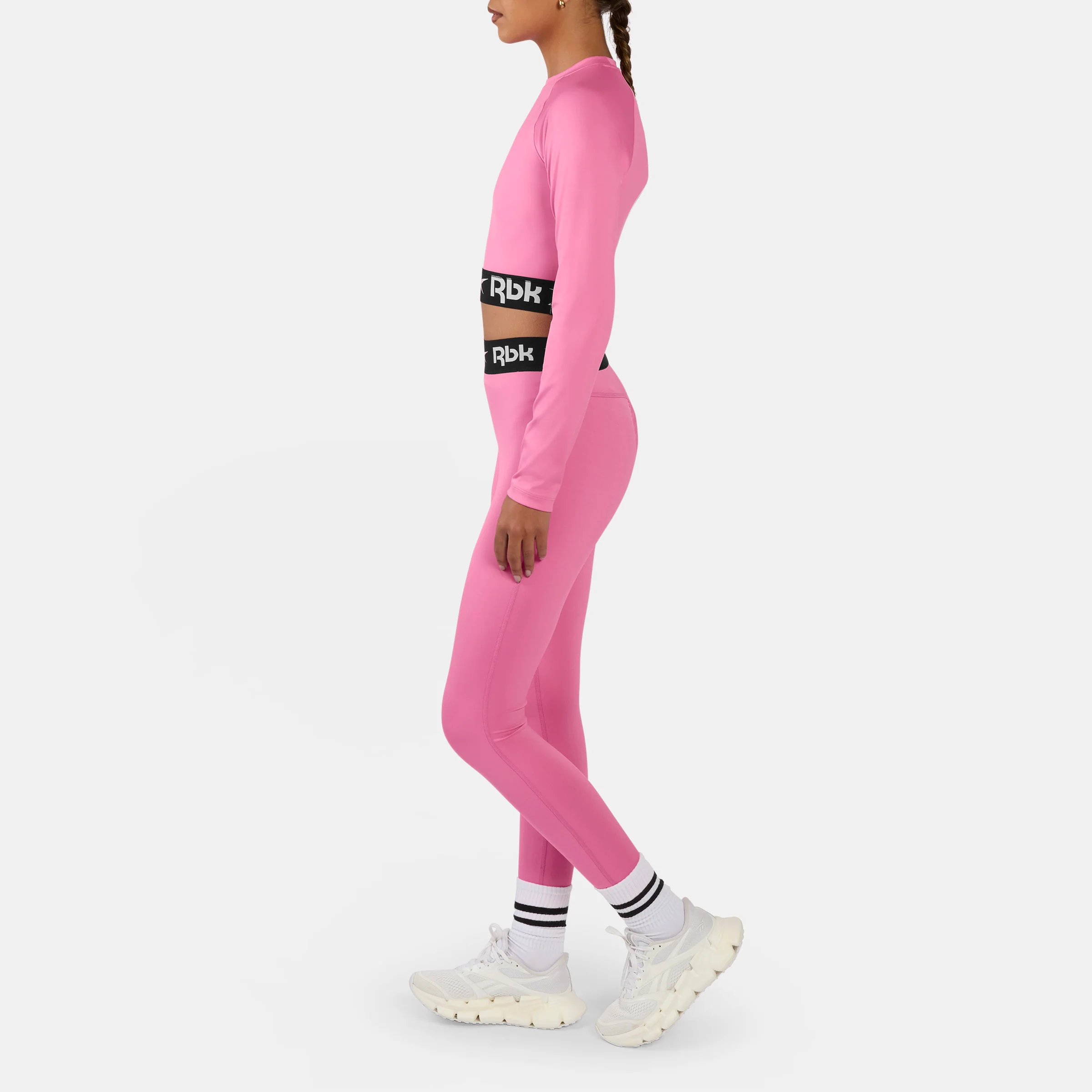 Id Train Cutout Long Sleeve Playful Pink - Image 2