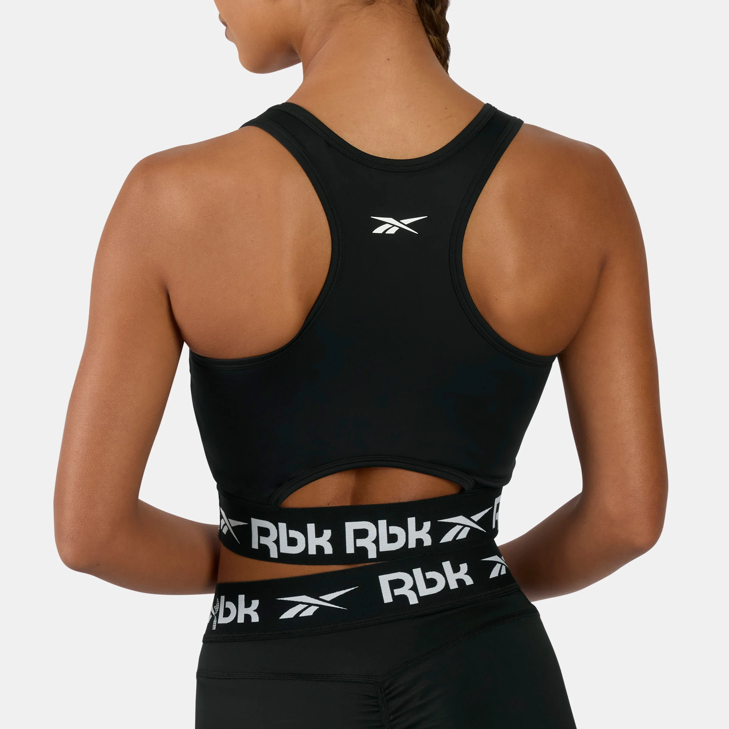 Id Train Ruched Bra Black - Image 3