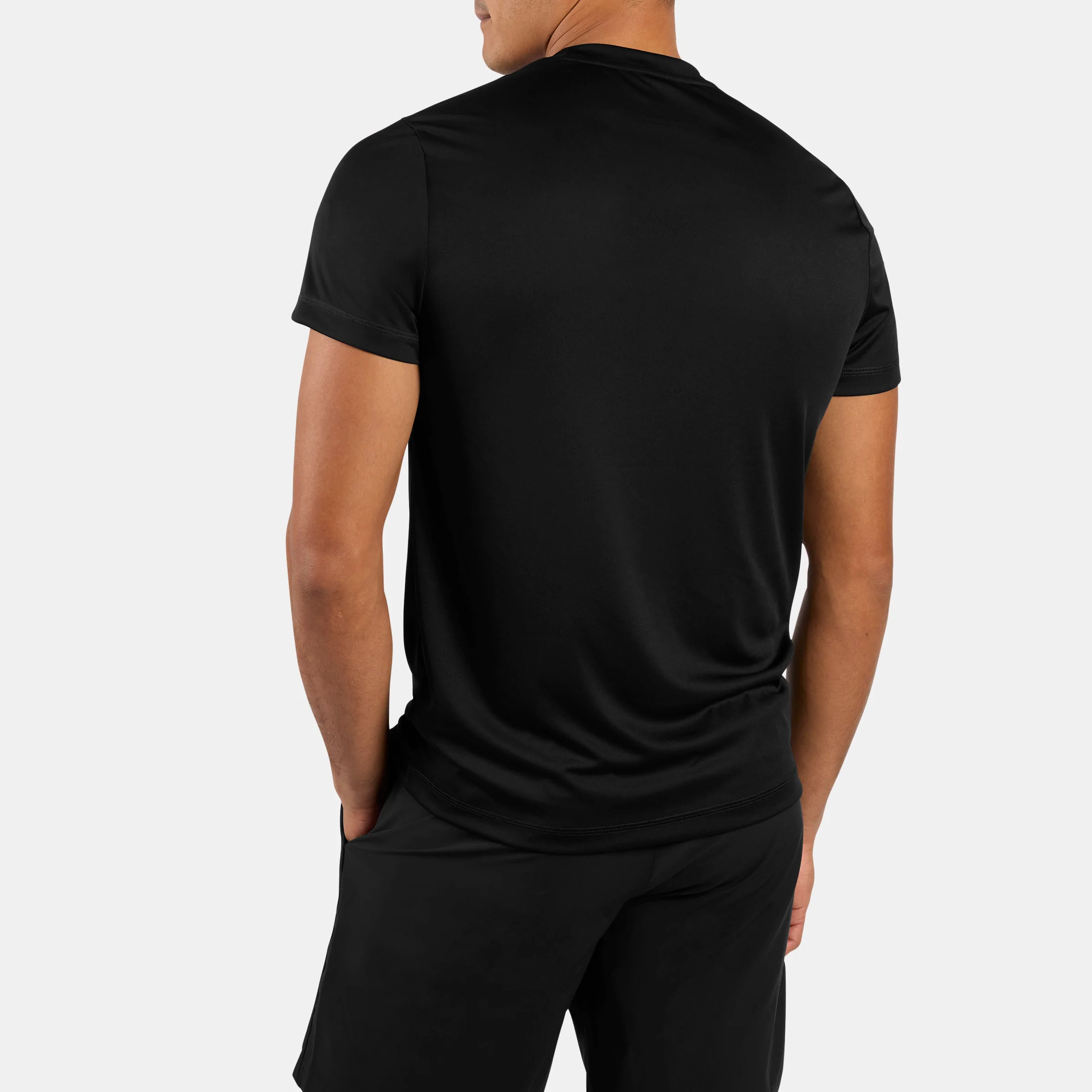 Id Train Ss Tech Tee Black - Image 3