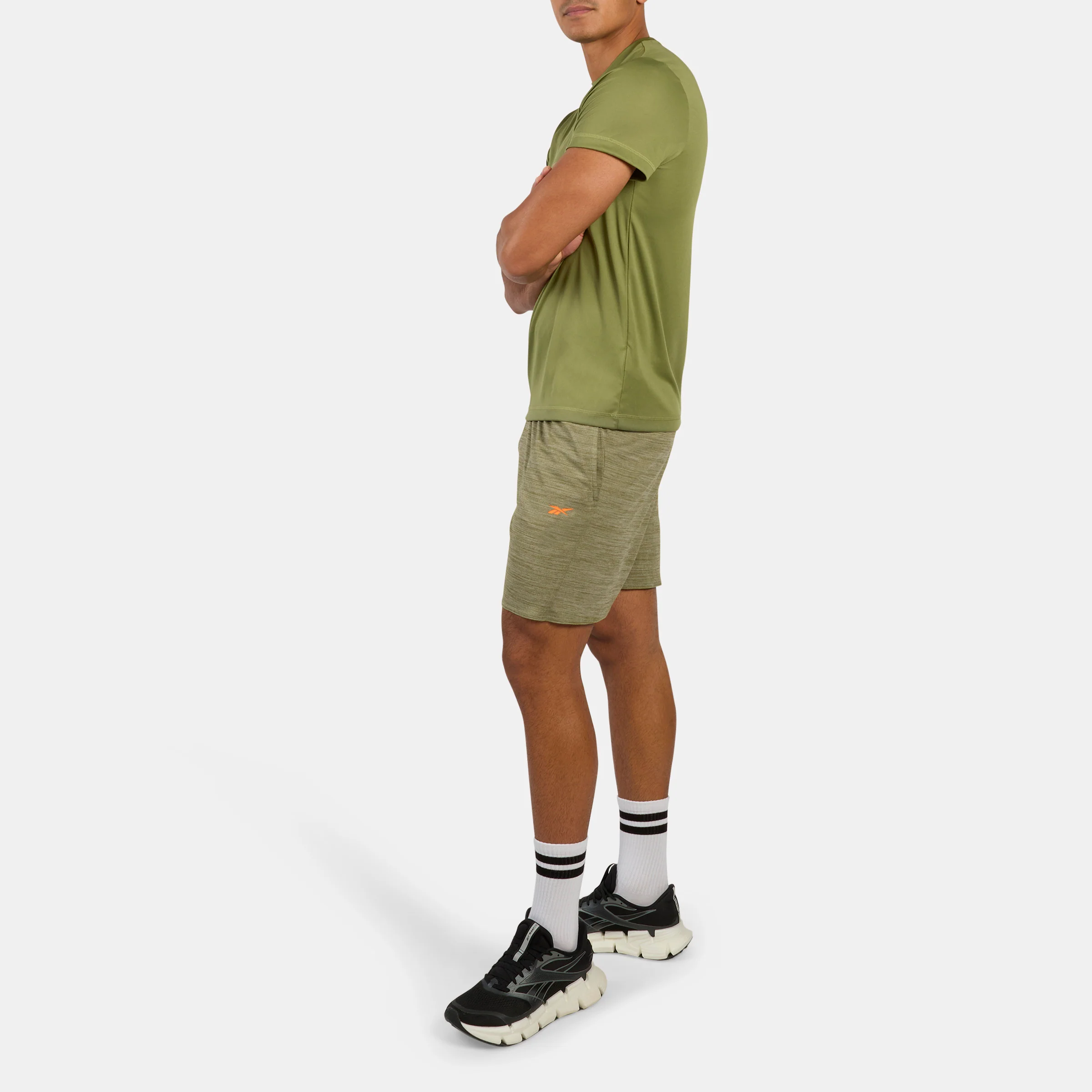 Id Train Ss Tech Tee Grit Green - Image 2